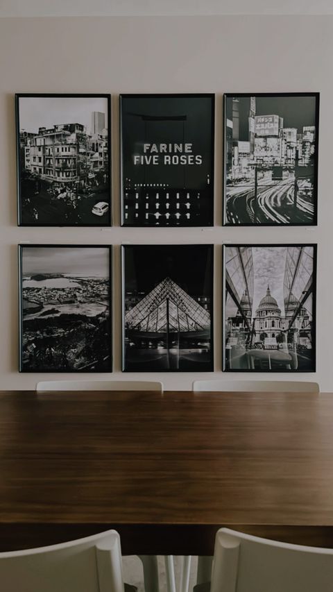 Christmas fiesta in our living room - Black and white cityscape, urban landscape, architectural marvels, Parisian bridge
