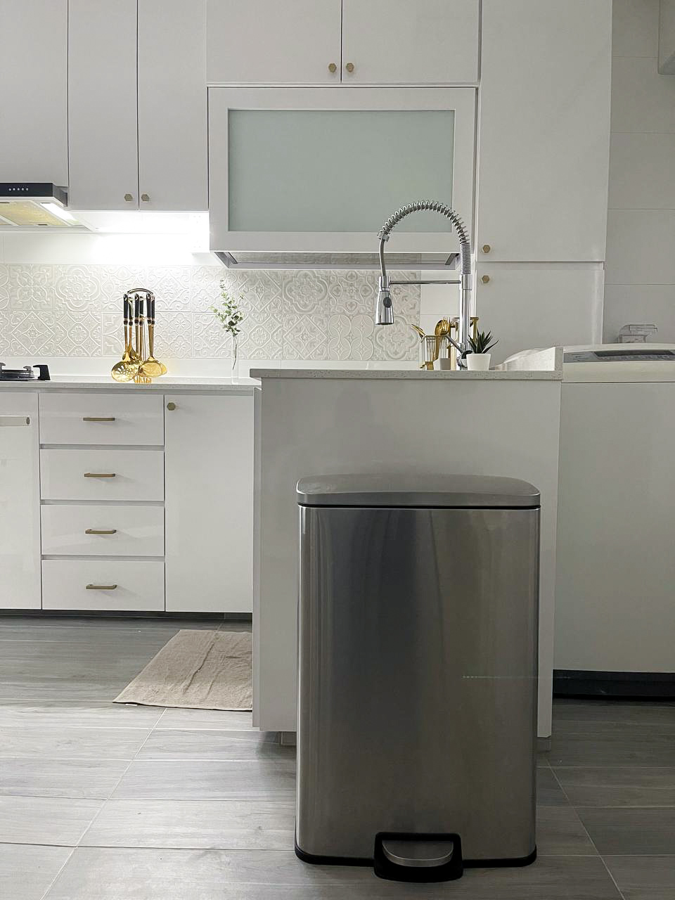 Understated white Moroccan vibes