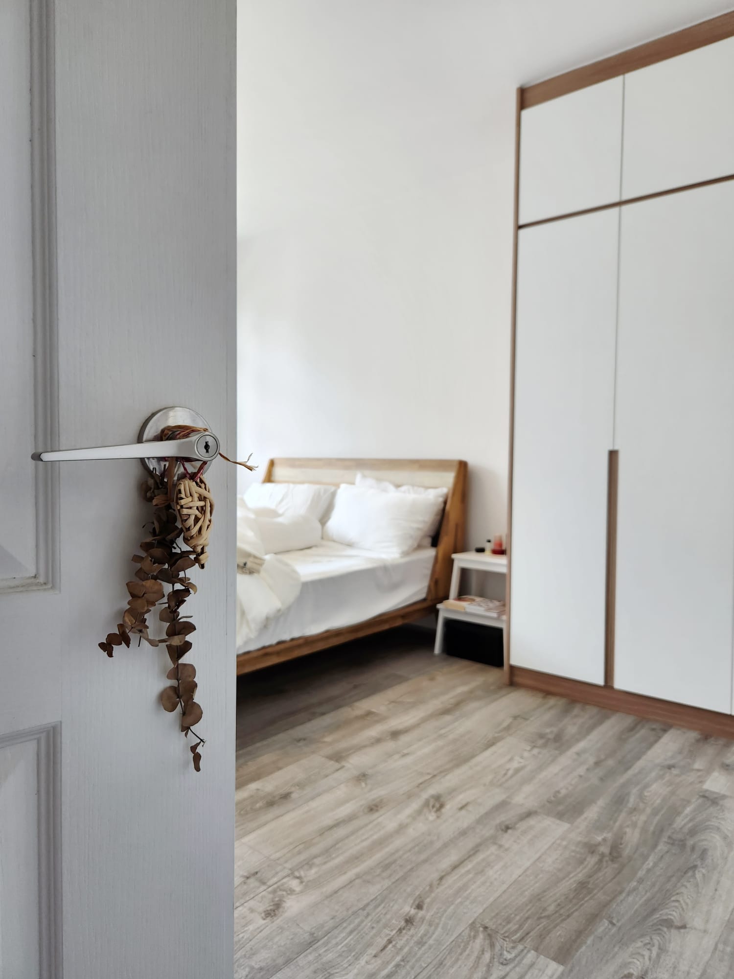 A warm and cozy bedroom to come home to