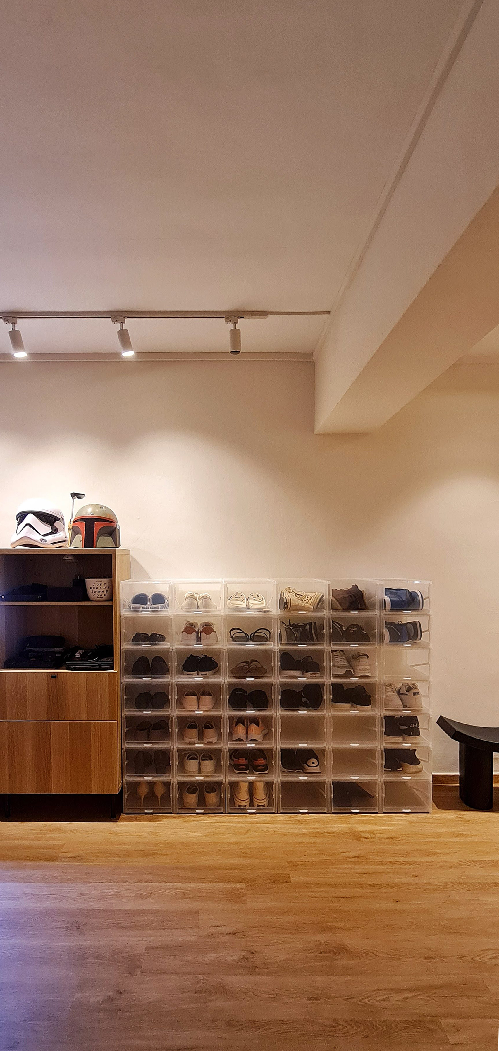 No more searching for our soles - Shoes storage unit, shoe storage, shoe organizer, shoe rack, shoe storage space, shoe