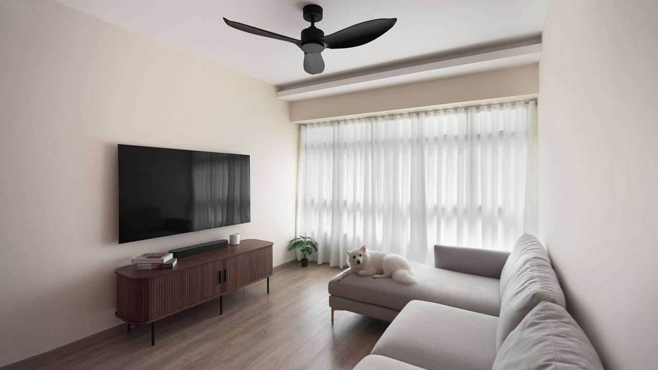 Warm & Cosy Japandi Home For Less Than 45K In Punggol