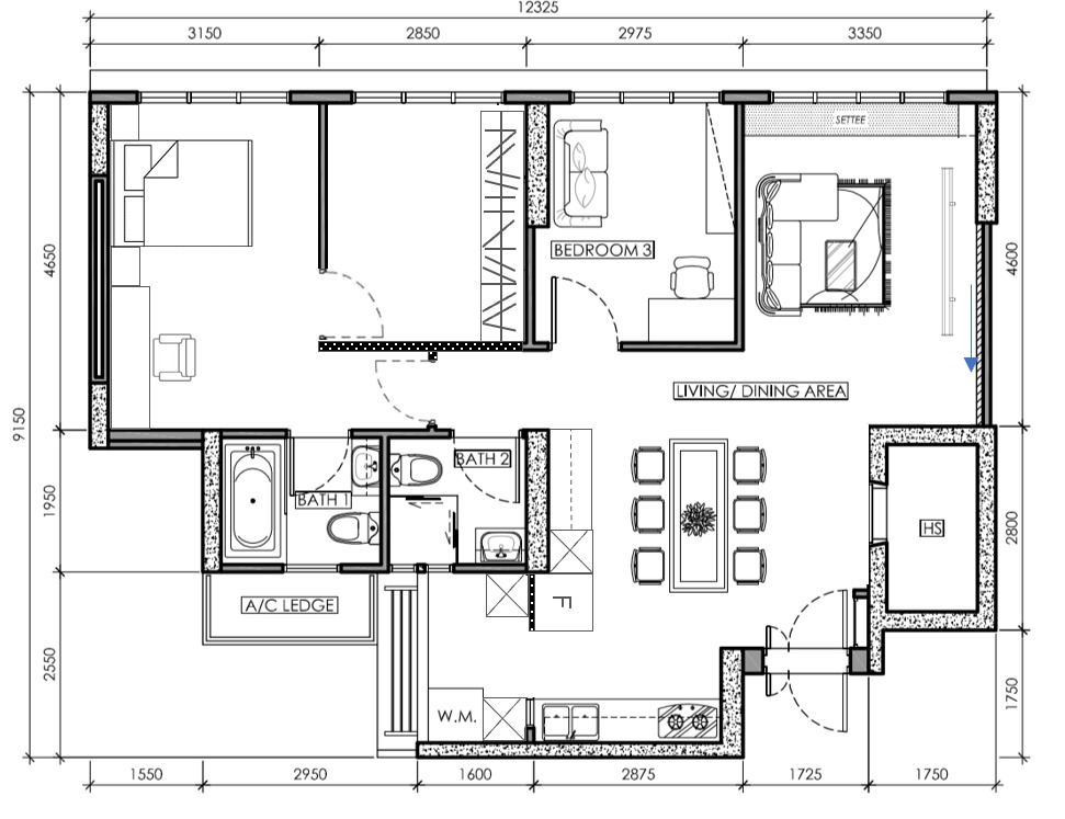 Snippets of our Mid Century Modern BTO - Living area, dining area, kitchen, bathroom, bedroom, living room, kitchenette