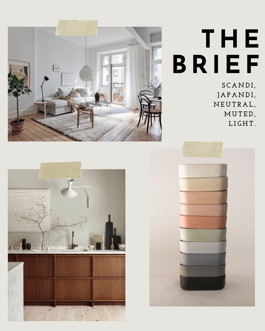 How we chose a theme for the home - Scandinavian, Japanese, Neutral, Muted, Light, Living room, Modern design, Cozy