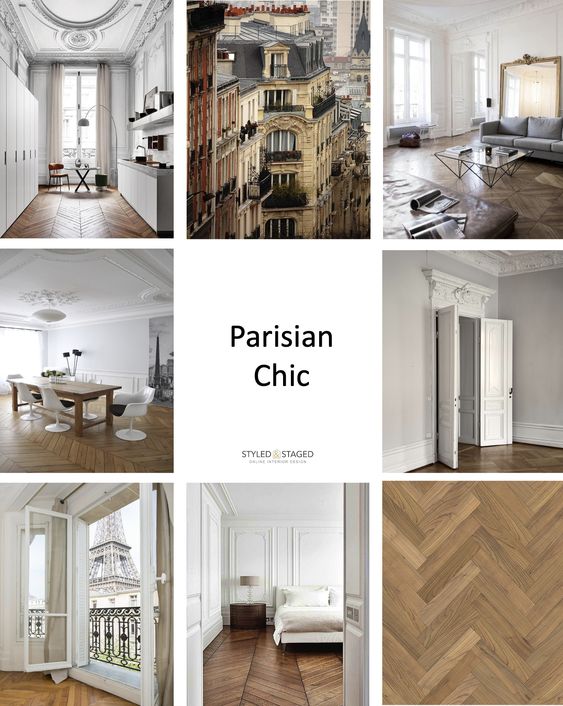 Renovating a 17y/o Resale Condo into Parisian Chic Haven - Elegant Parisian interiors, sophisticated design, classic