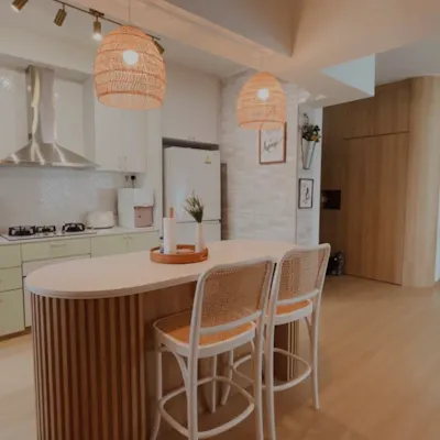 Customer home photo 6: Our bright and airy kitchen ❤️