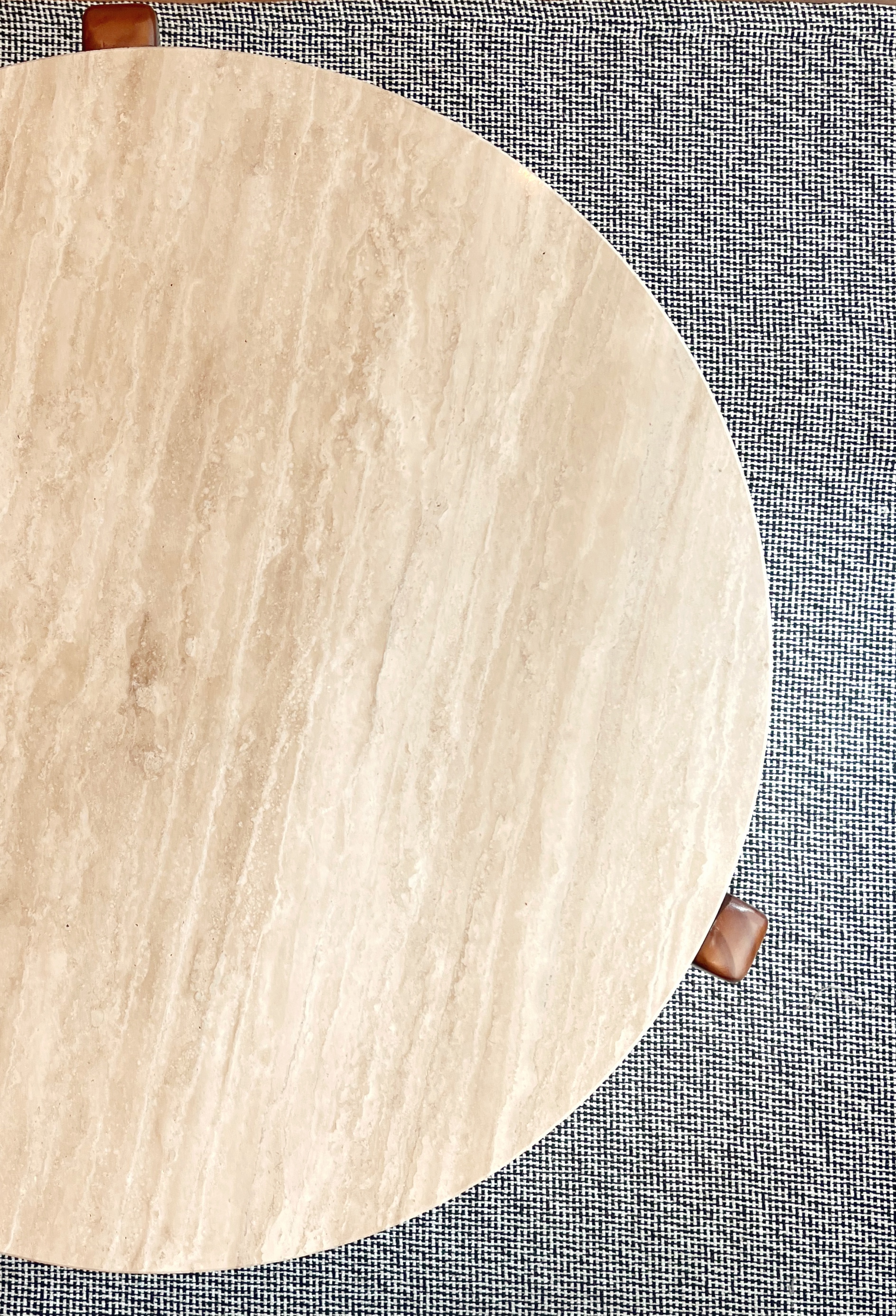 Living Room: Netflix, chill, fall asleep till 3am - Mint green marble tabletop, natural stone texture, elegant design, rustic