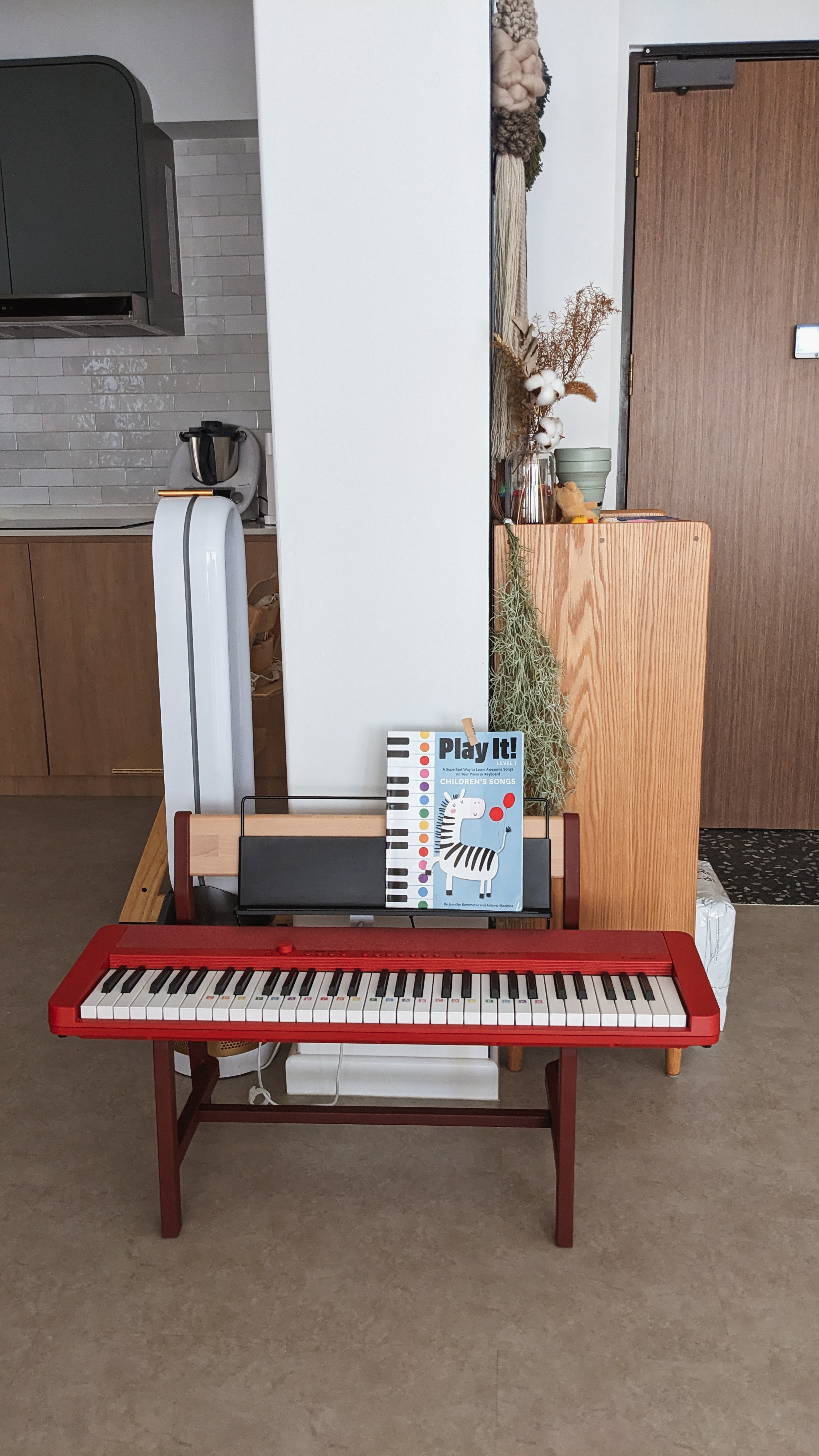 A Canvas for Imagination | Space for play and creativity - Children's room, modern decor, kitchen corner, white appliance