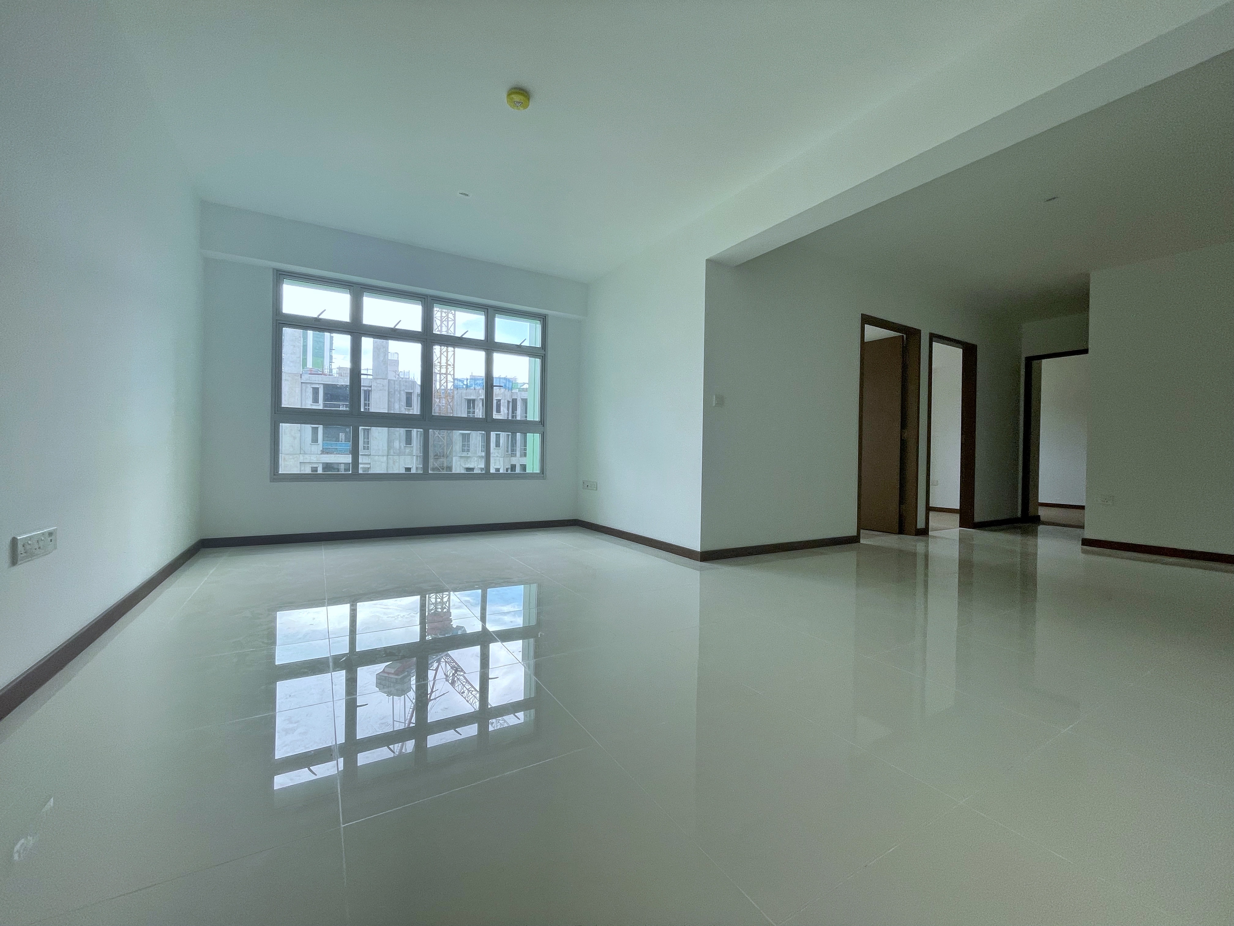 Our floor plan and layout transformation, maximising our living space. - Modern minimalist apartment, spacious interior