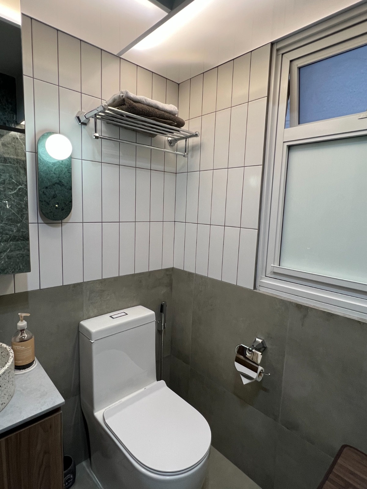 Hotel Inspired Master Bathroom Toilet