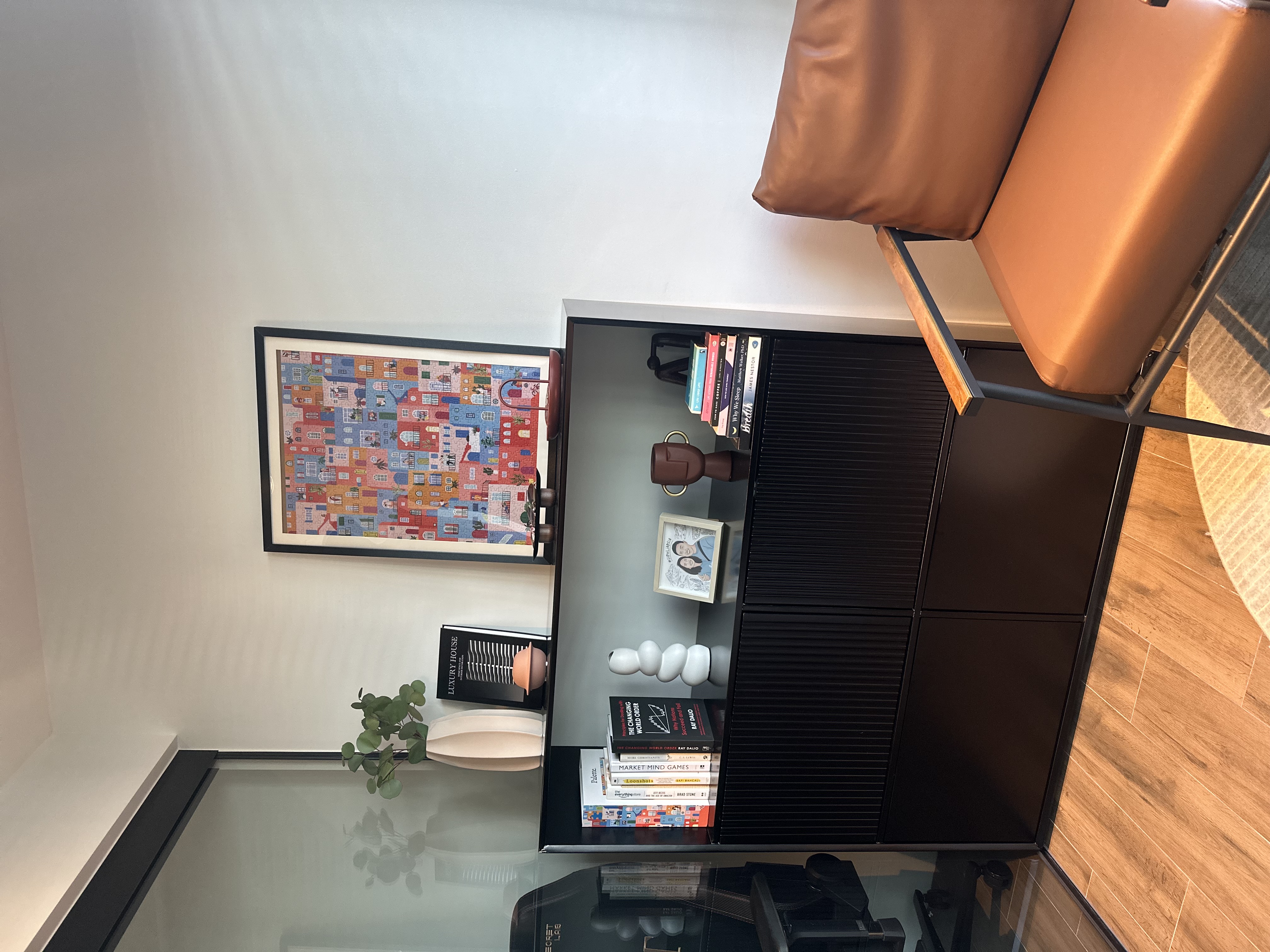 Not one but two modern contemporary cozy corners 😌 - modern living room, contemporary furniture, minimalist design, sleek