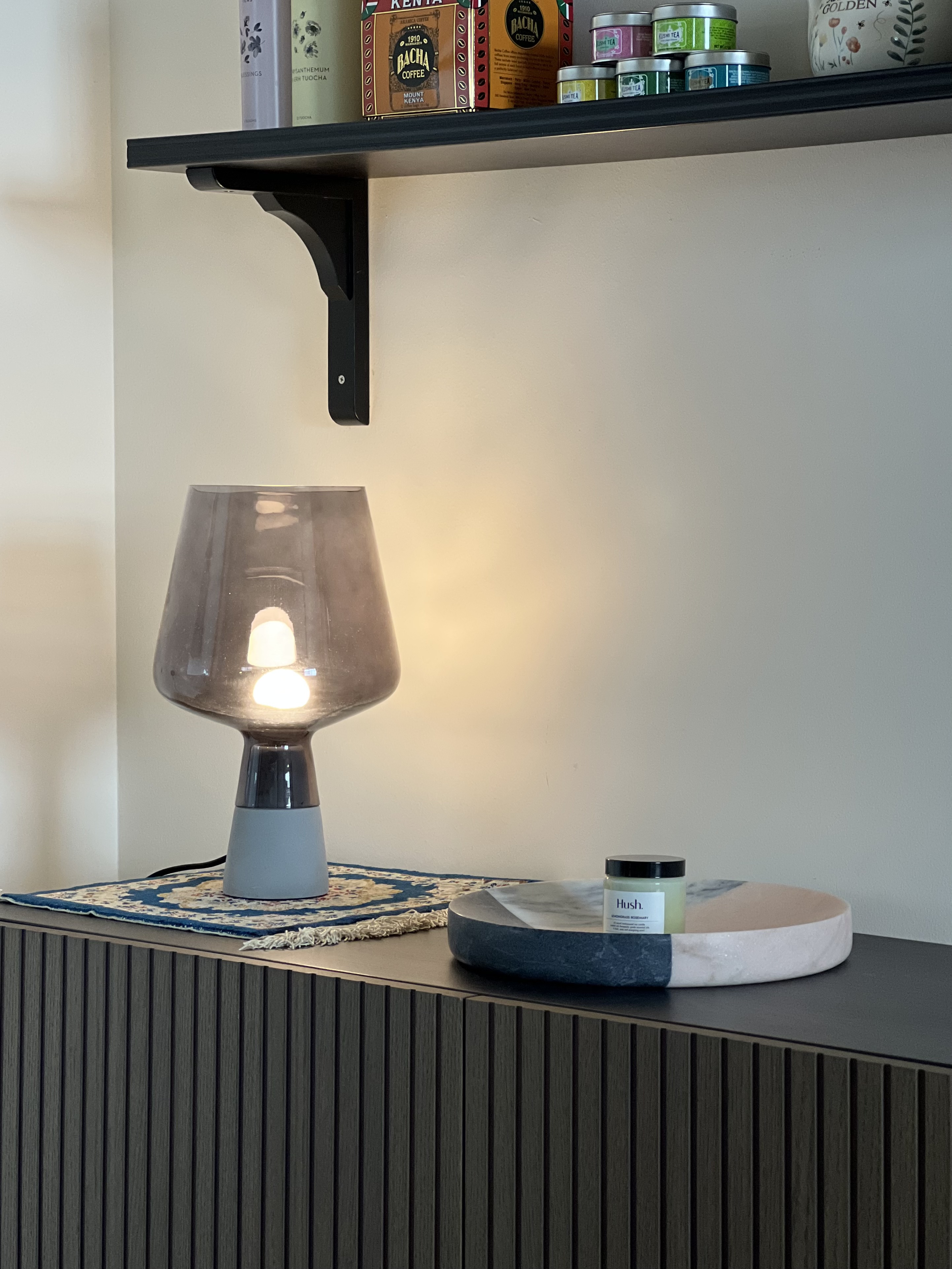 A Self-Designed (Zen) Home with a Reno Cost of <40k  - mattress, bedside table, modern decor, lamp, soft lighting, cozy