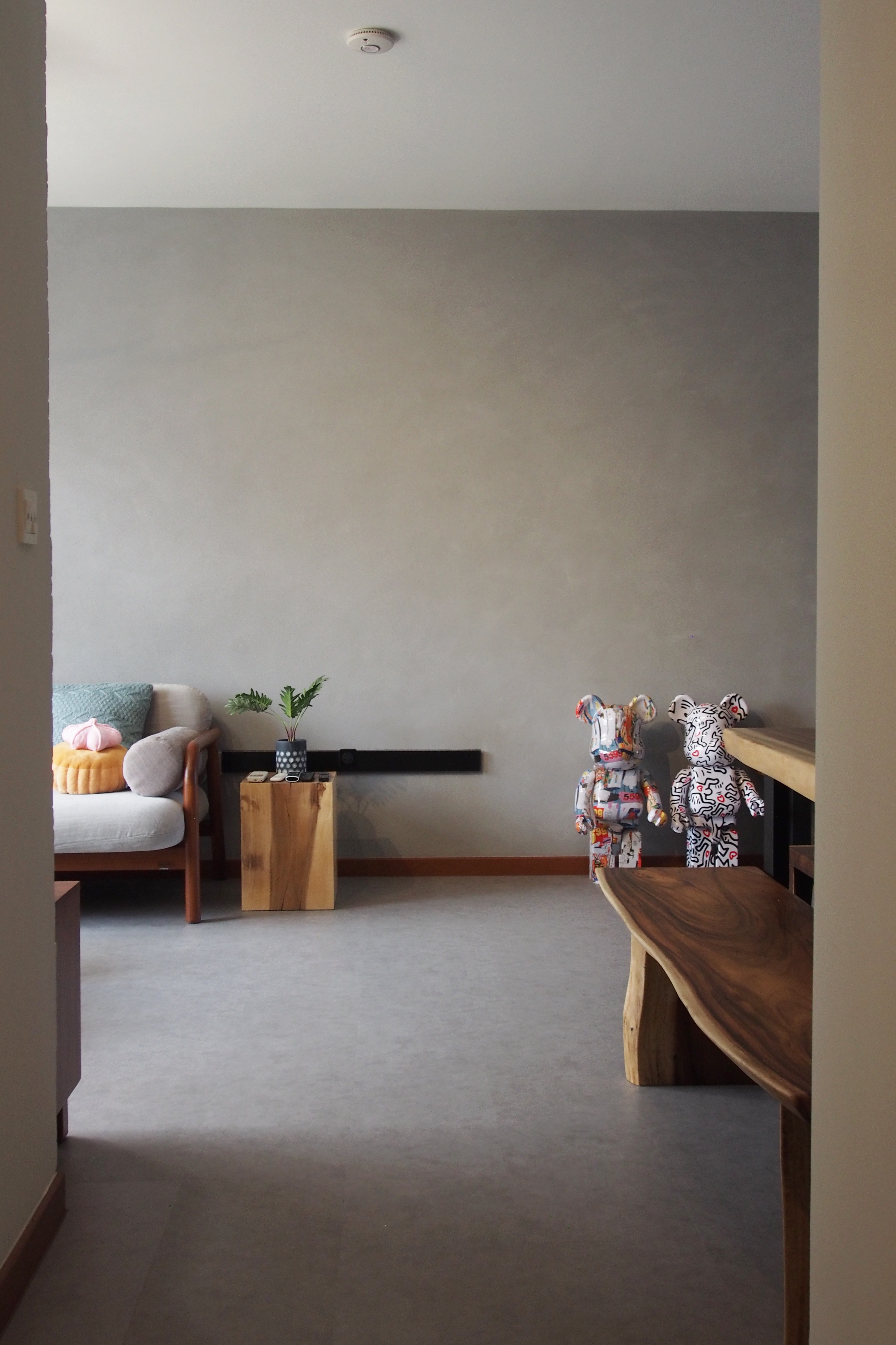 Scandi-industrial city fringe BTO with minimal built-ins