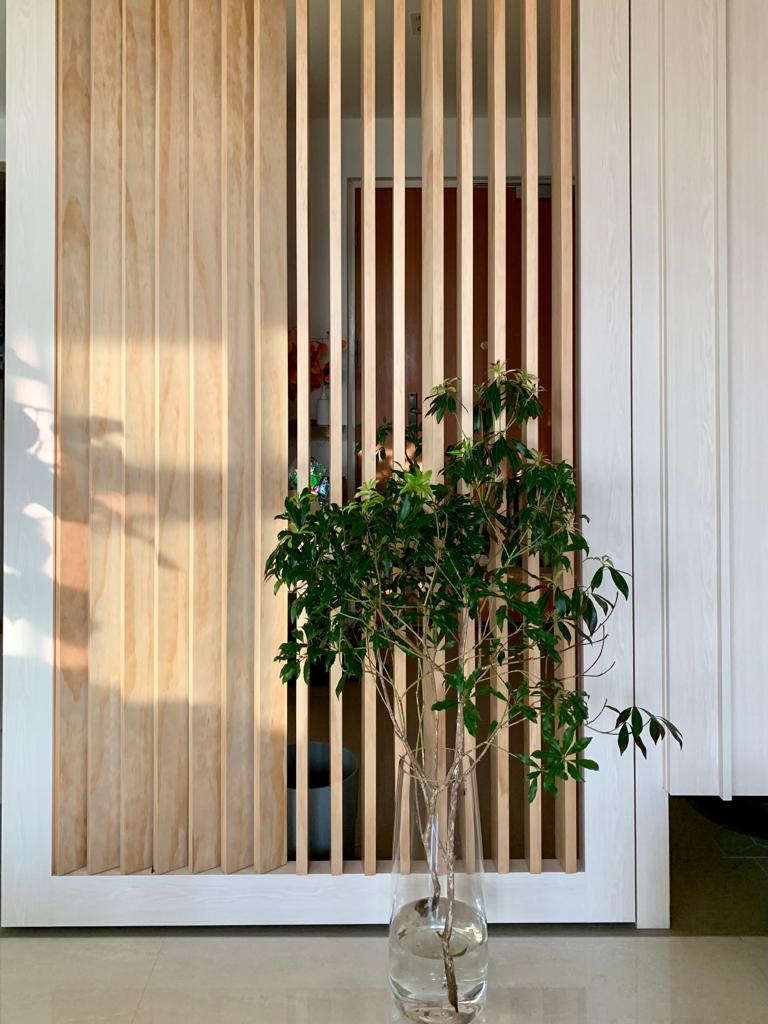 Japanese Inspired Interior | Minimal plants with impact