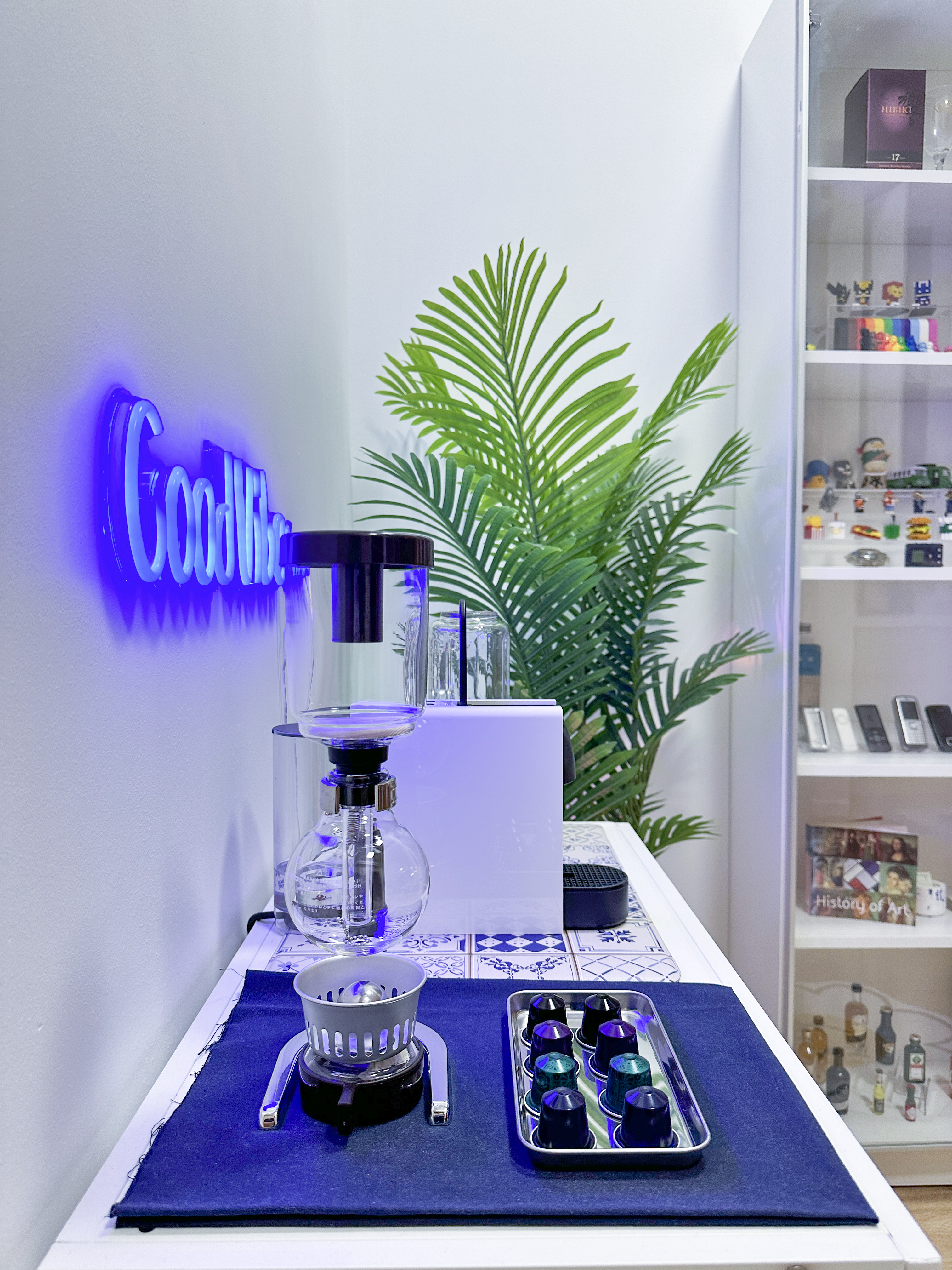 Our Happy Aesthetic Coffee Corner & Entryway