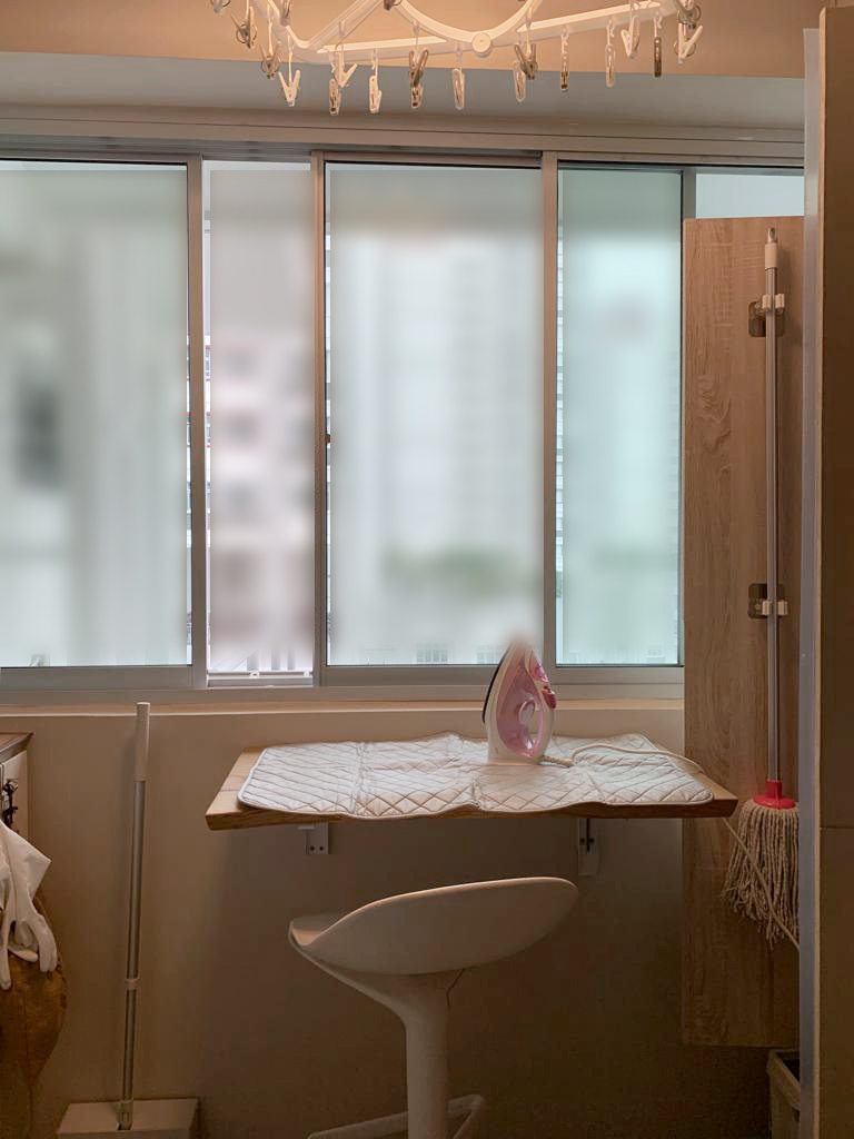 Japanese Inspired Interior | No more boring yard area - Modern minimalist bedroom, soft natural light, wooden desk, white