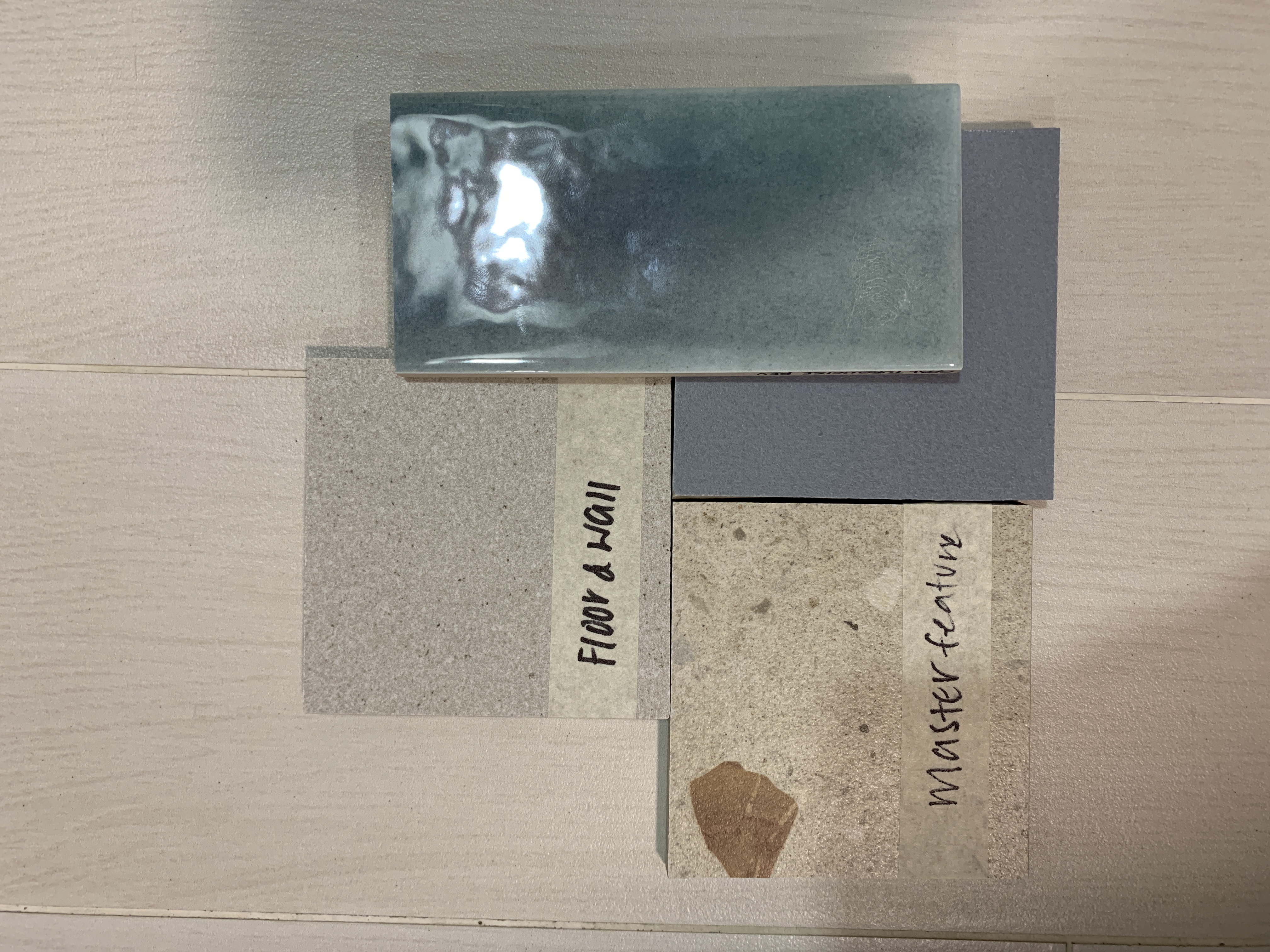 Bringing colour to small bathrooms