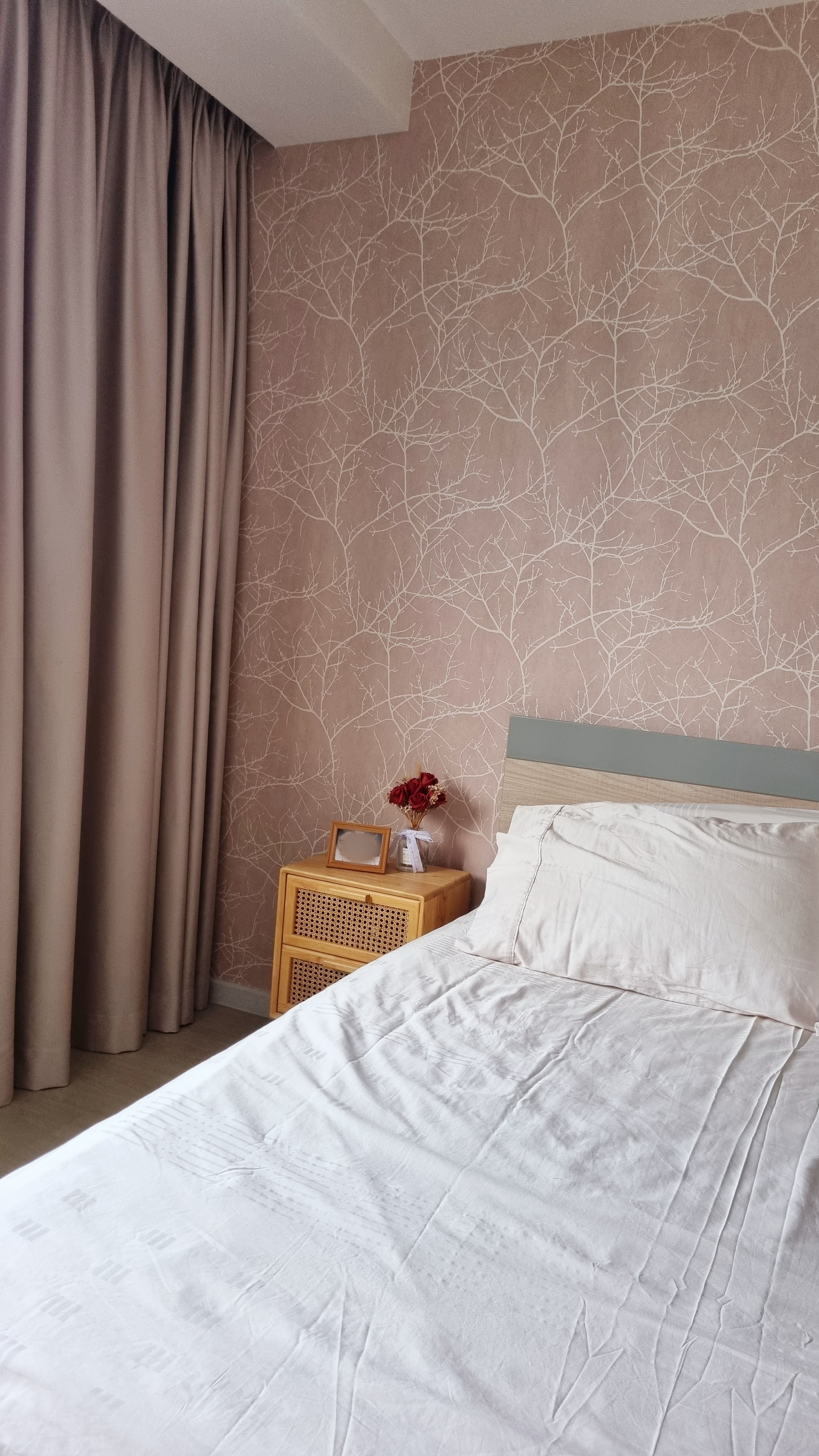 Our mix and match MASTERBEDROOM