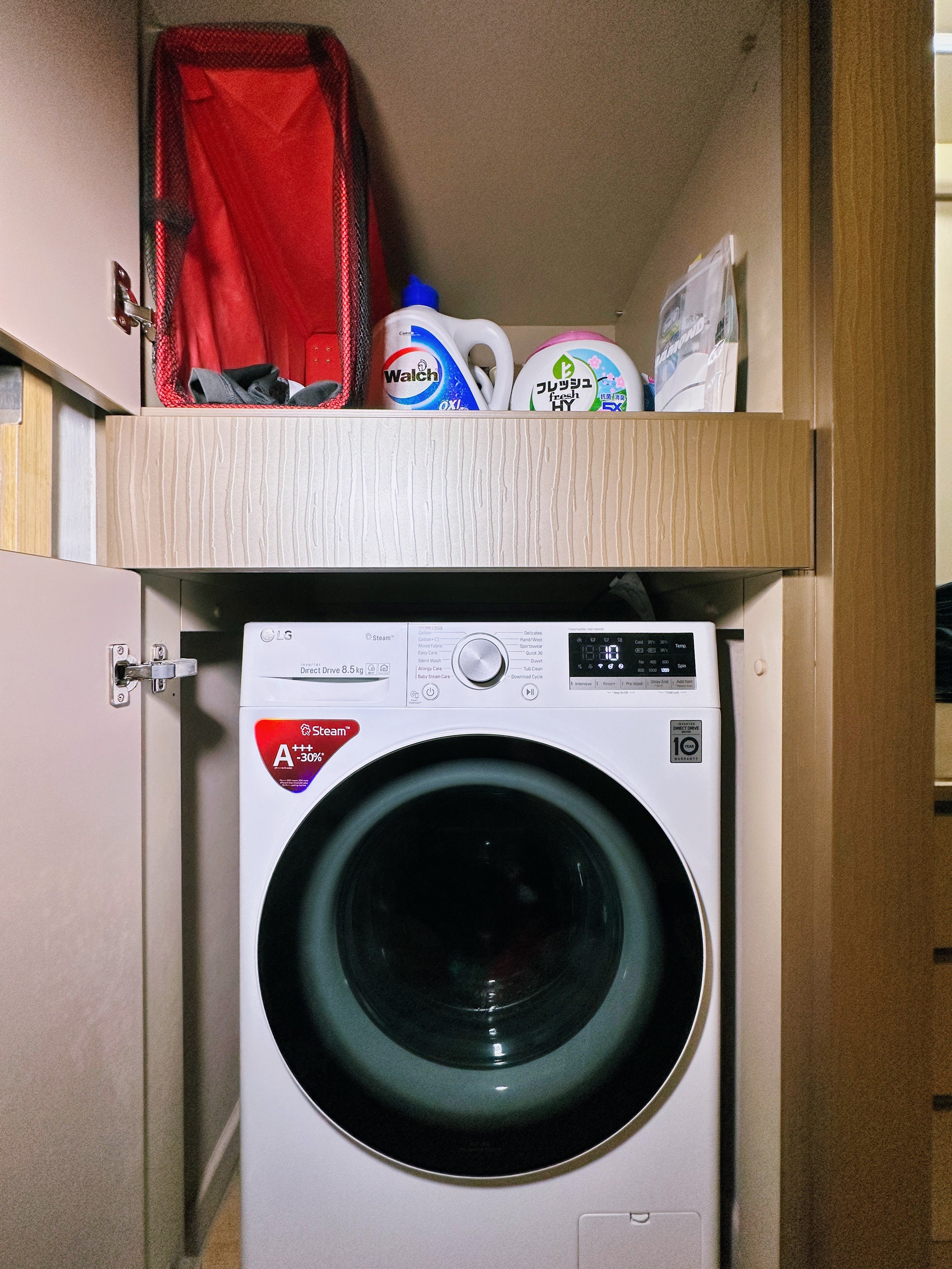 How We Do & Dry Our Laundry In Our 2-Room Condo Where Space Is Limited - Washing machine, front-loading, top-loading, laundry