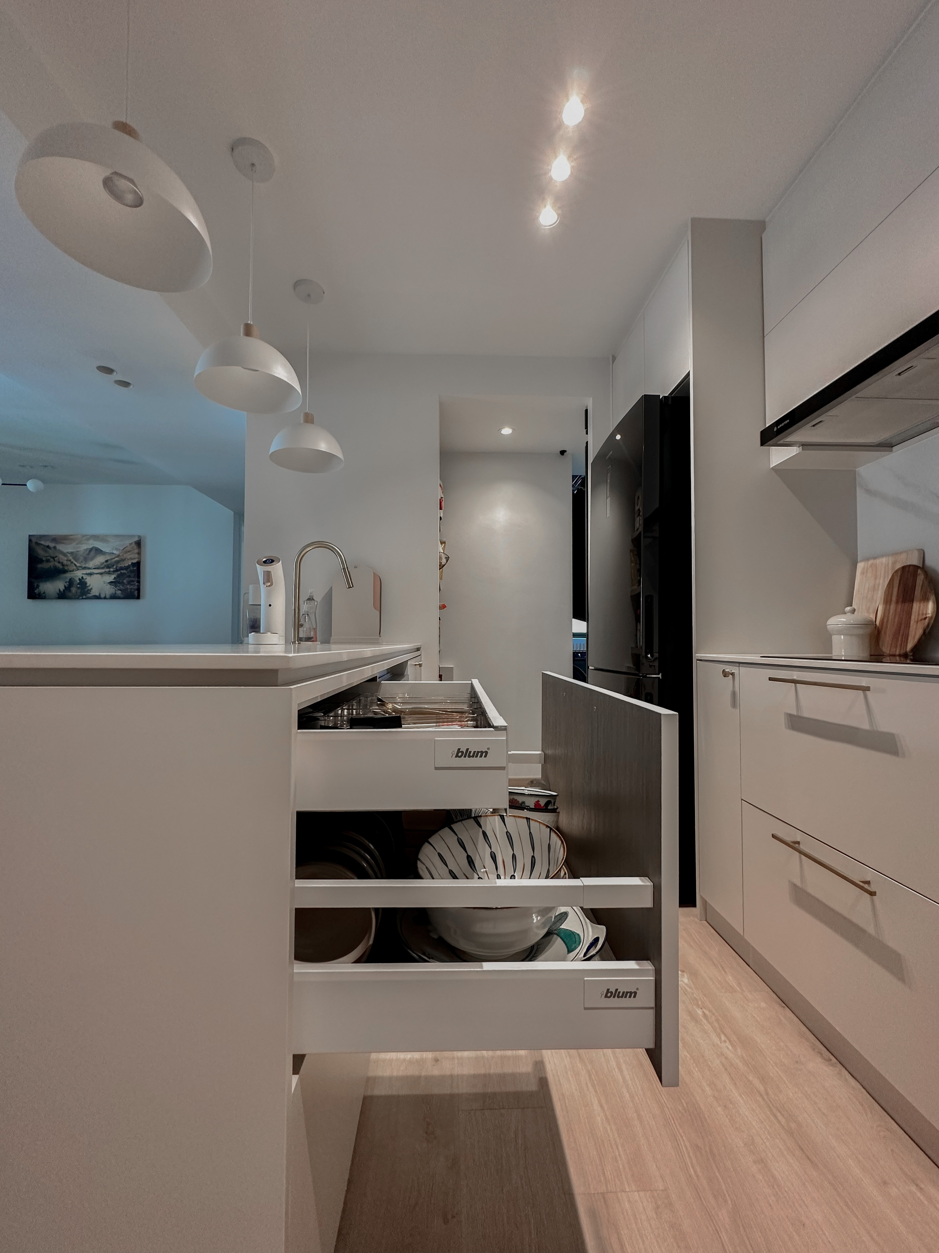 Our Minimalist Open Kitchen