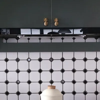 Customer home photo 7: Keeping Our Open Kitchen Well Organised | Where we hide the unsightly