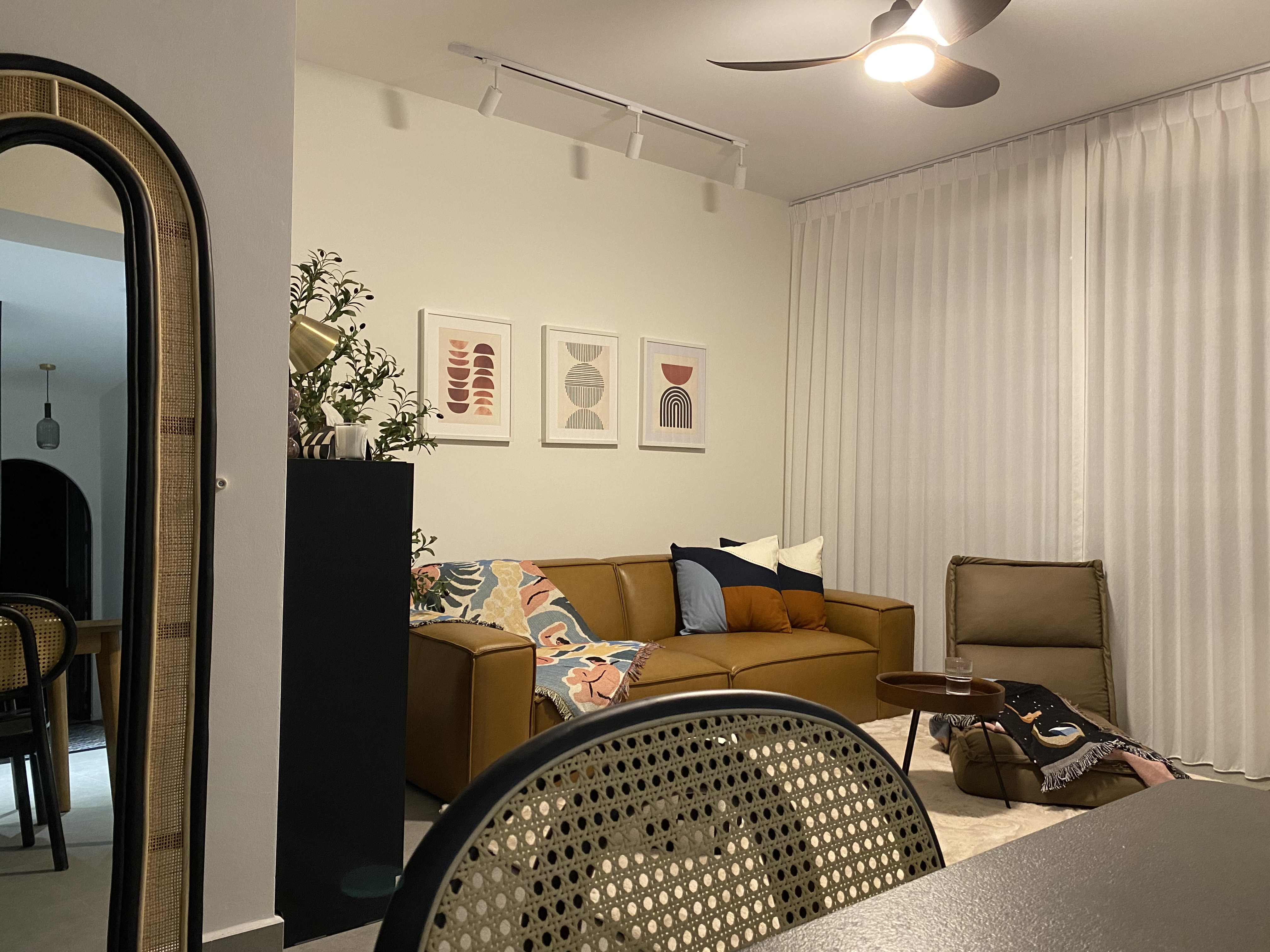 Step into our dwelling - a mixture of styles!