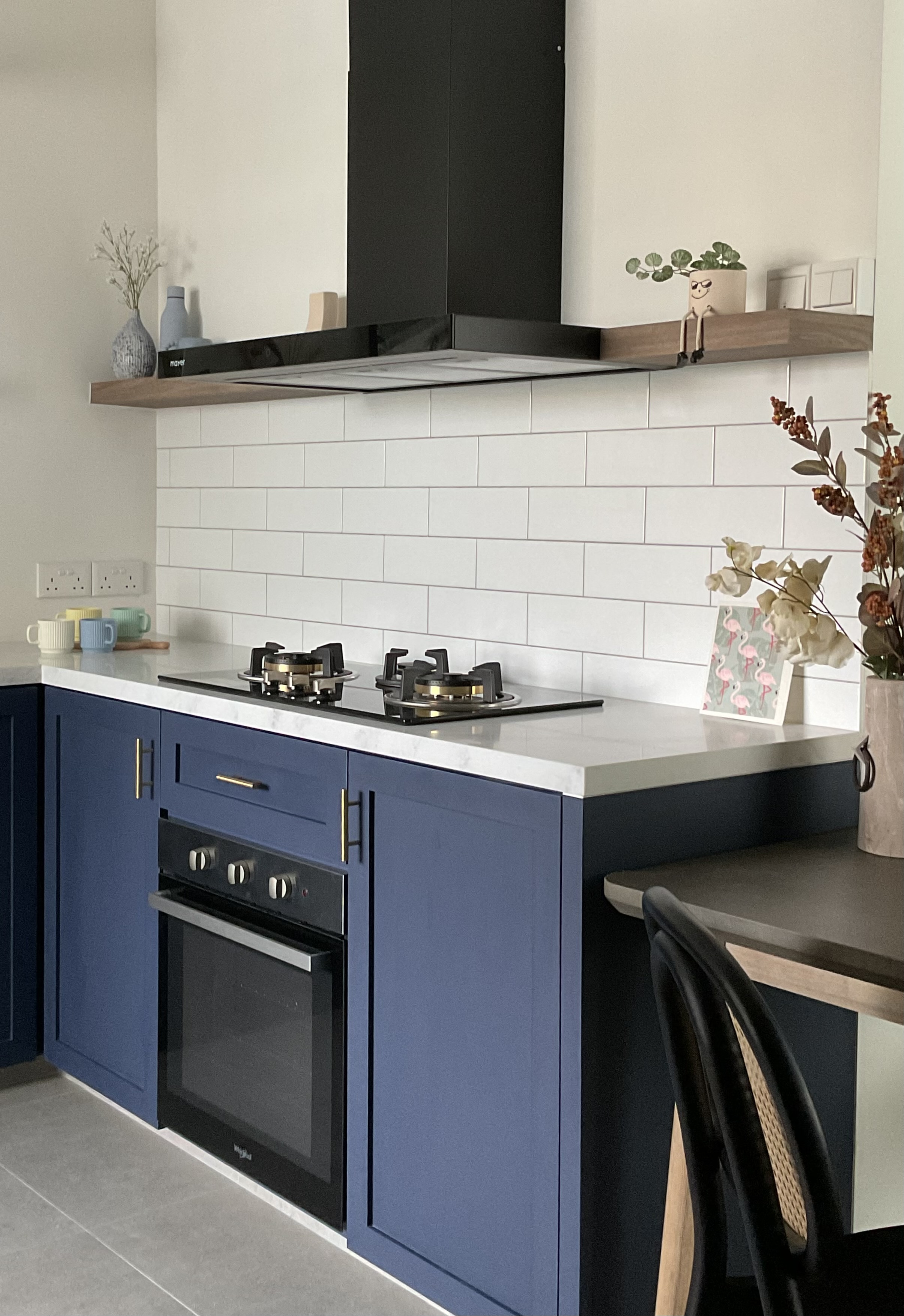 Step into our dwelling - a mixture of styles!  - modern kitchen, contemporary design, minimalist style, sleek appliances