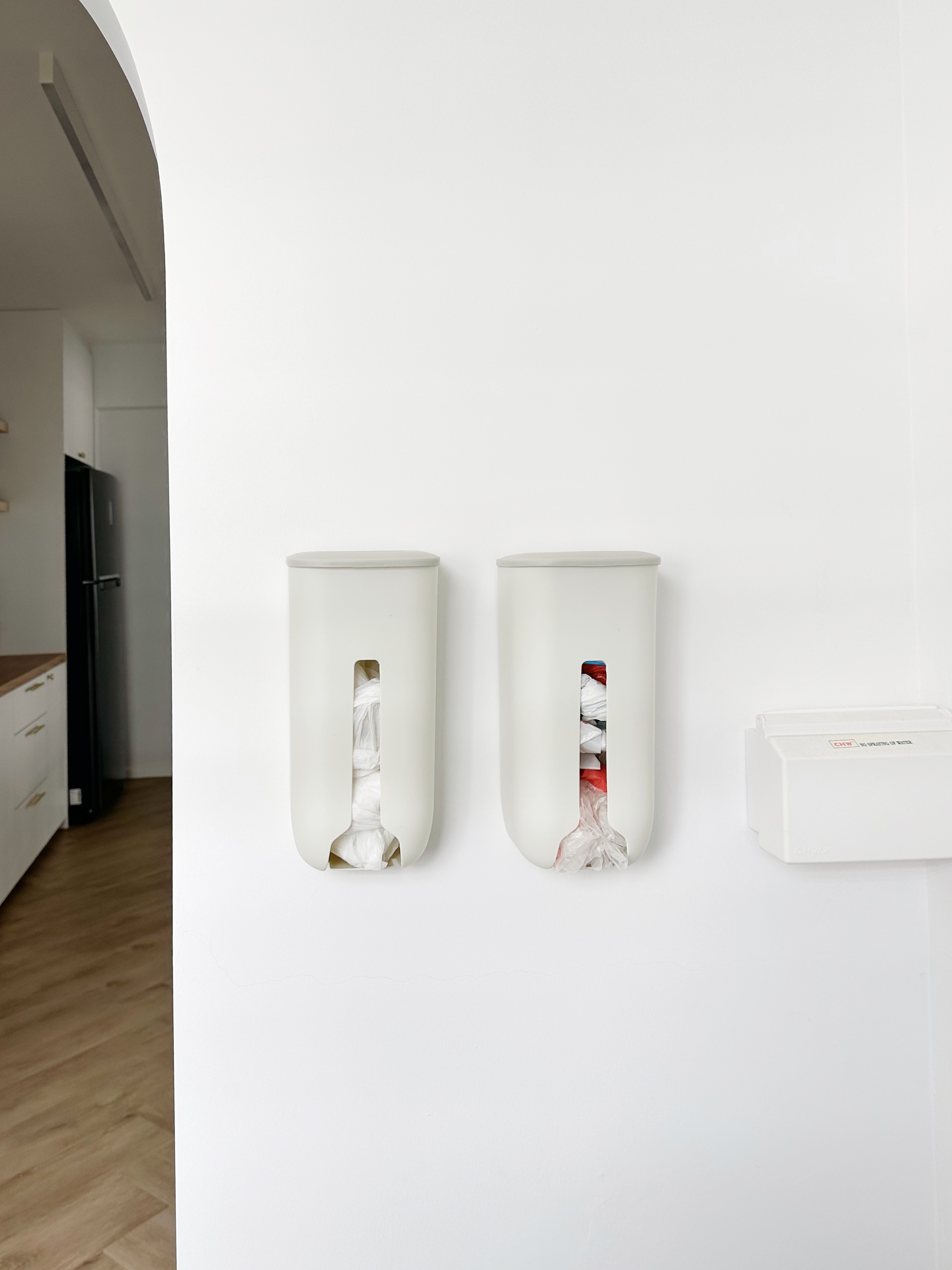 Our BTO Service Yard With An Arch Entrance & No Doors