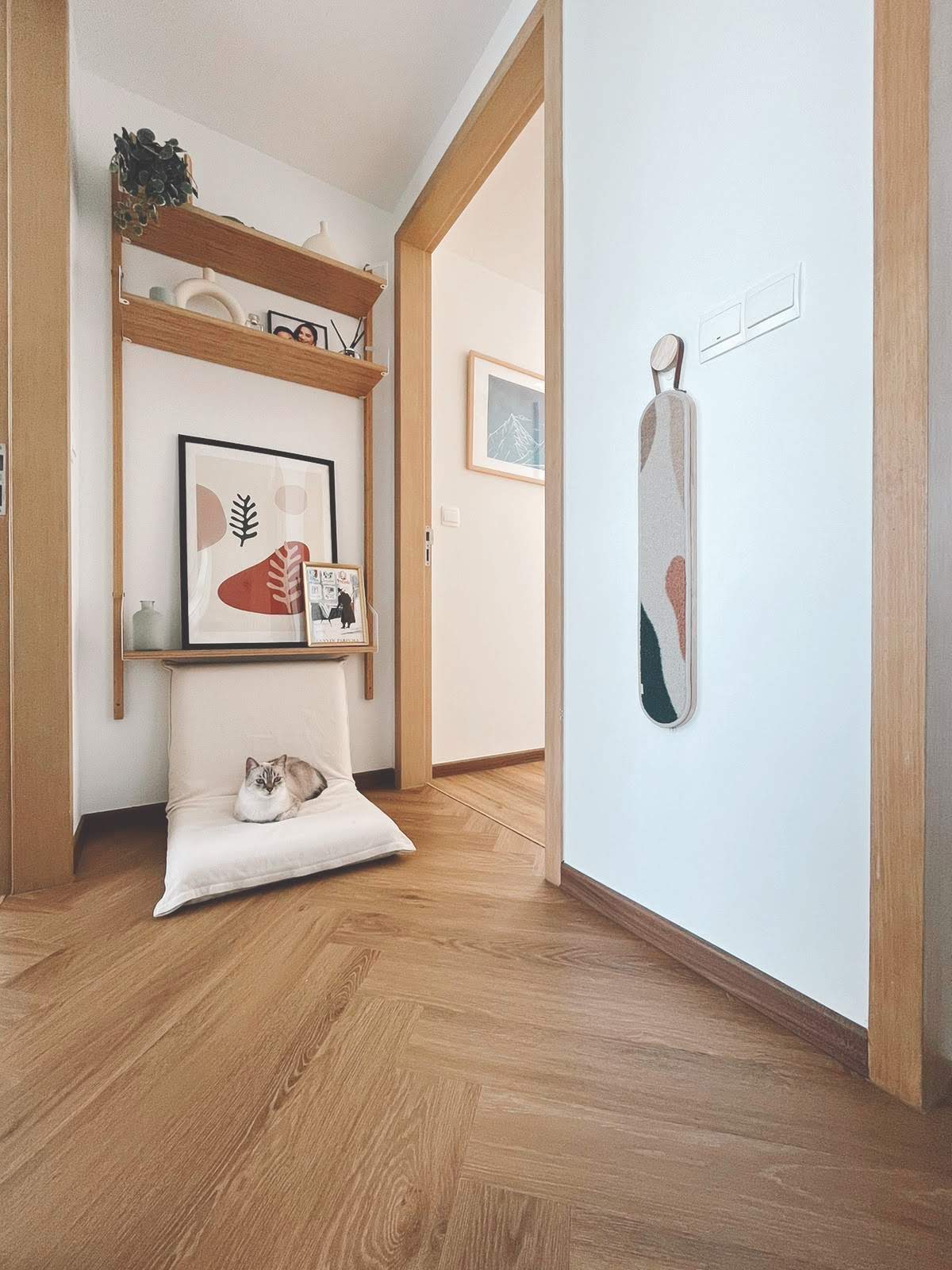 Walk about our quirky, catto-loving space.