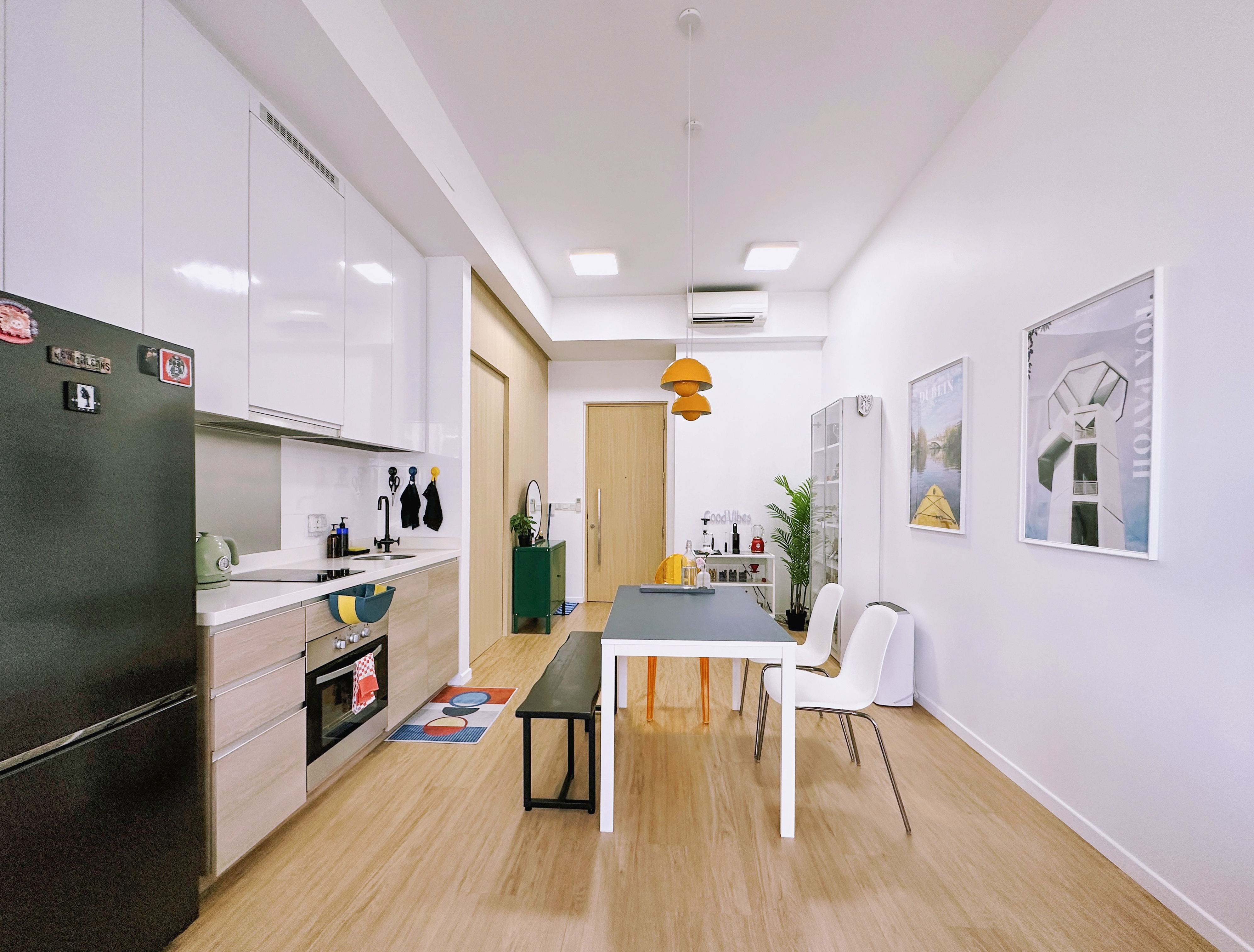 Our Dry, Open-Concept Kitchenette In A 2-Bedroom House