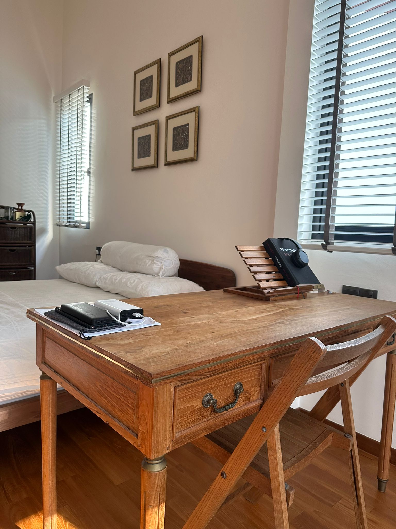 styling bedroom with existing furniture