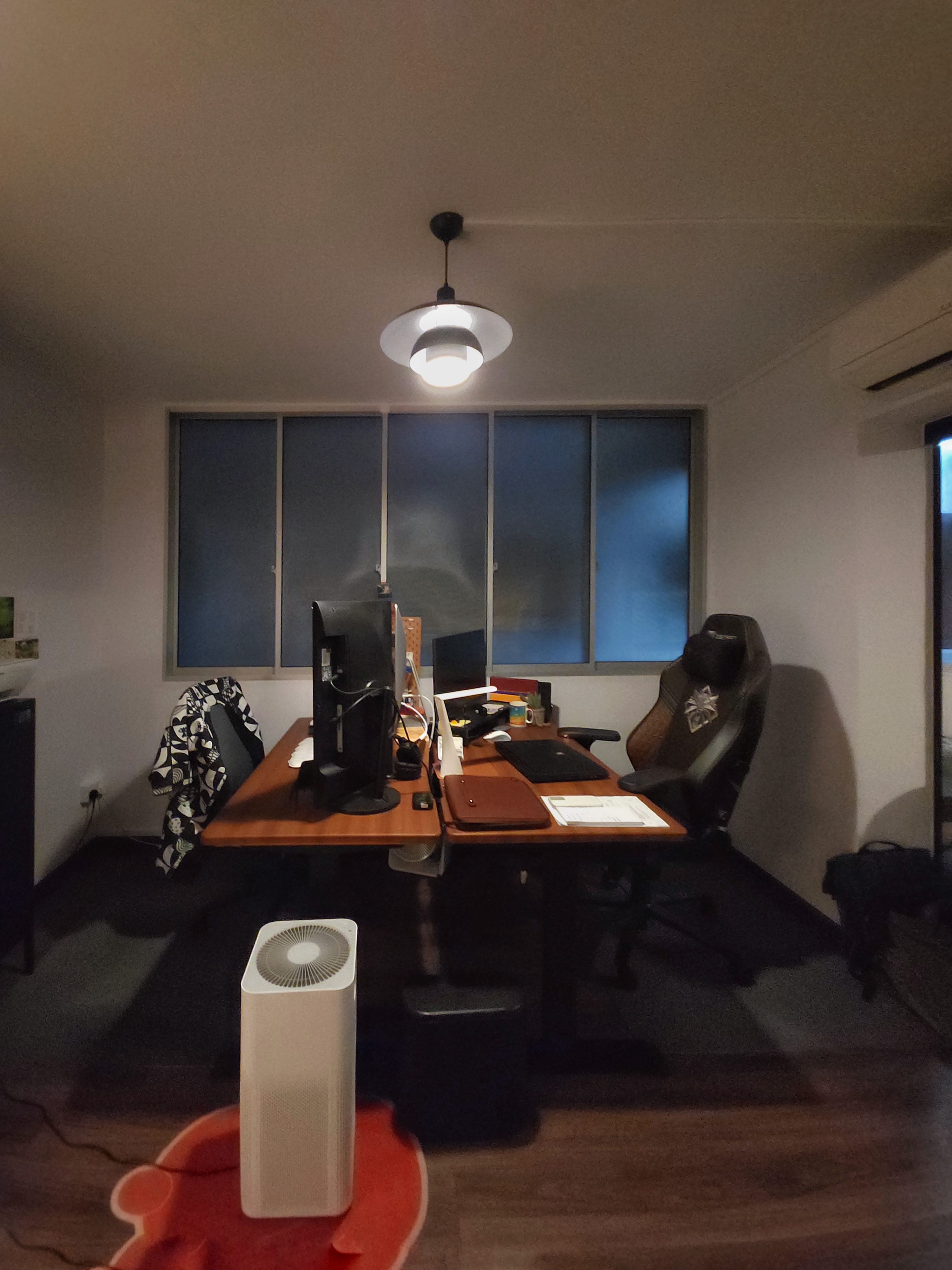 Our Trapezoidal Glass Office Where We WFH Everyday