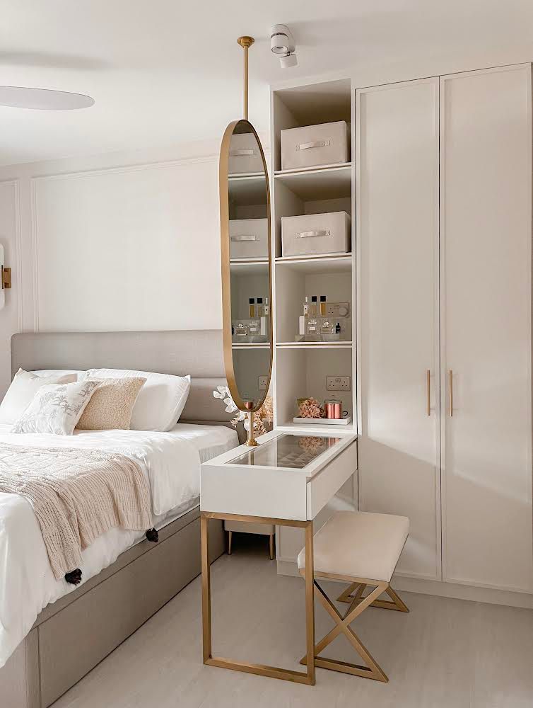 No monsters under this bed, its beside it