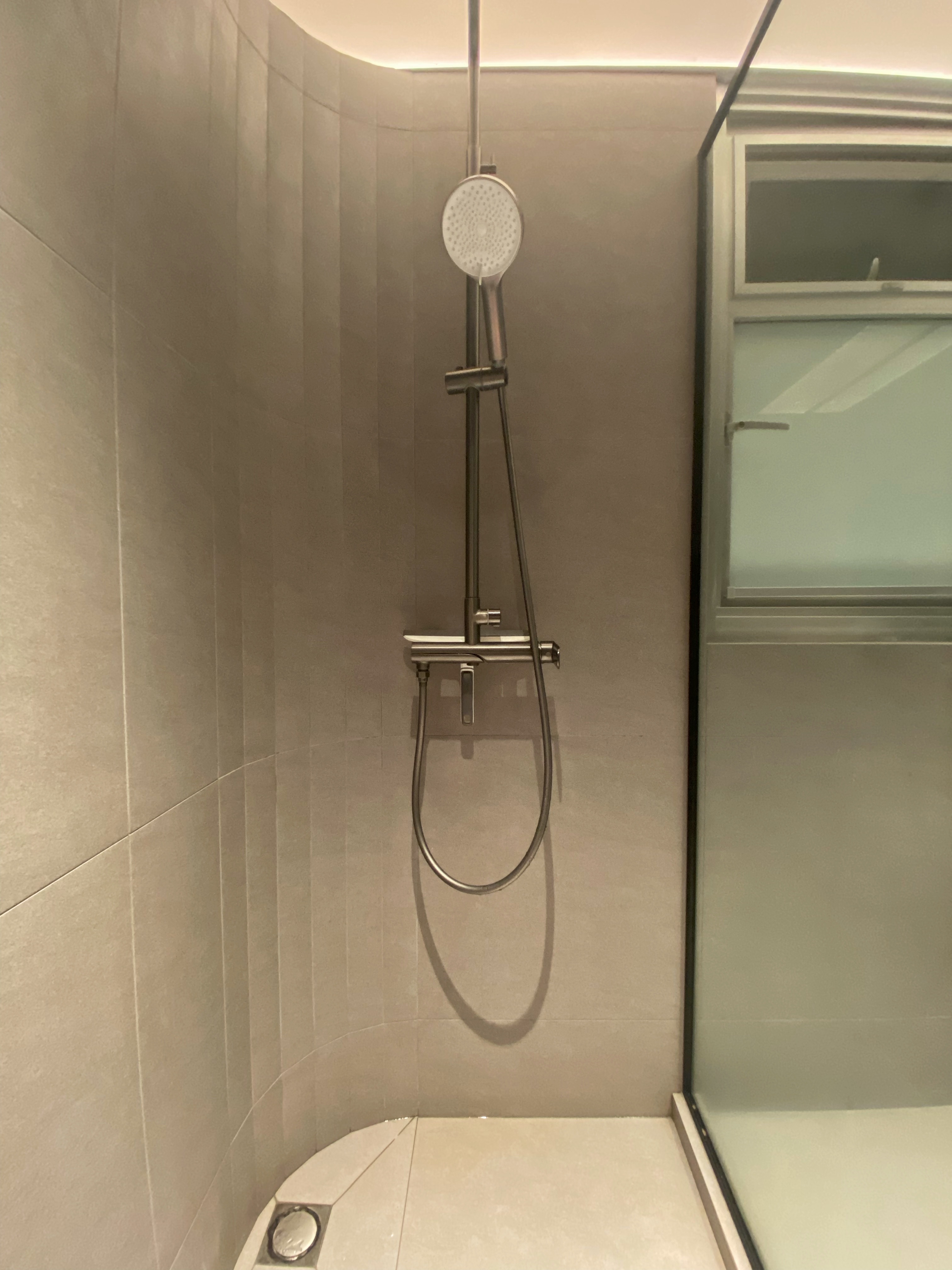 This is where the fun choice starts - Modern bathroom, sleek design, minimalist decor, contemporary fixtures, dual