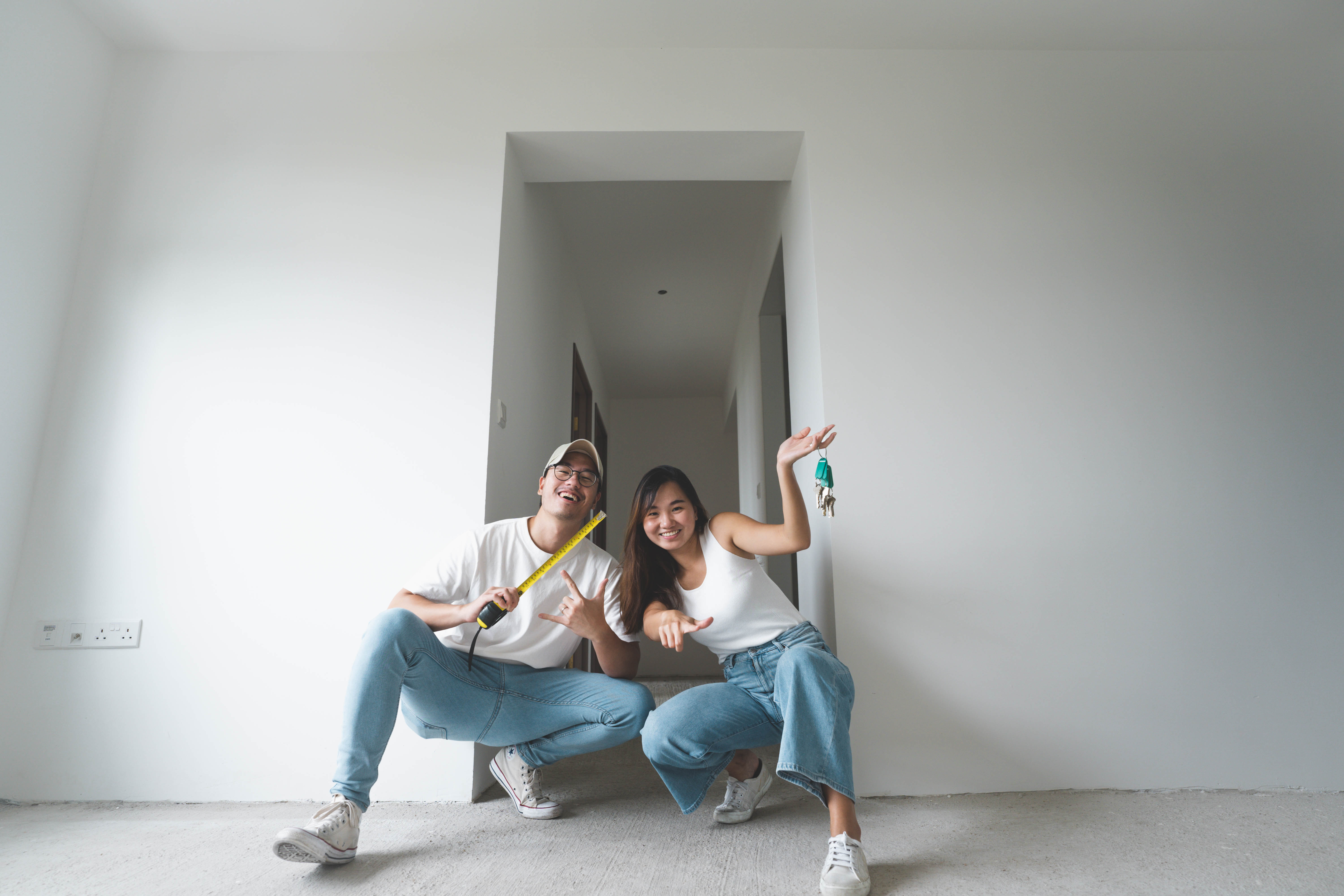 Welcome to OurTayHouse | Home tour | 3-Rm BTO | Bidadari - Casual home improvement, construction site, DIY project, couple