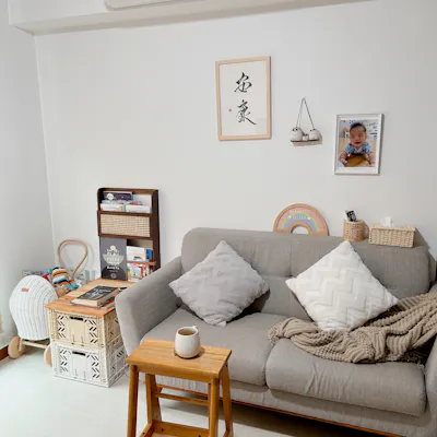 Customer home photo 18: Living room: Multifunctional space that changes through the seasons
