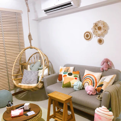 Customer home photo 6: Living room: Multifunctional space that changes through the seasons