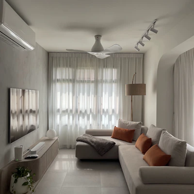 Customer home photo 79: A Living Room with TLC: Textures, Lighting and Colours