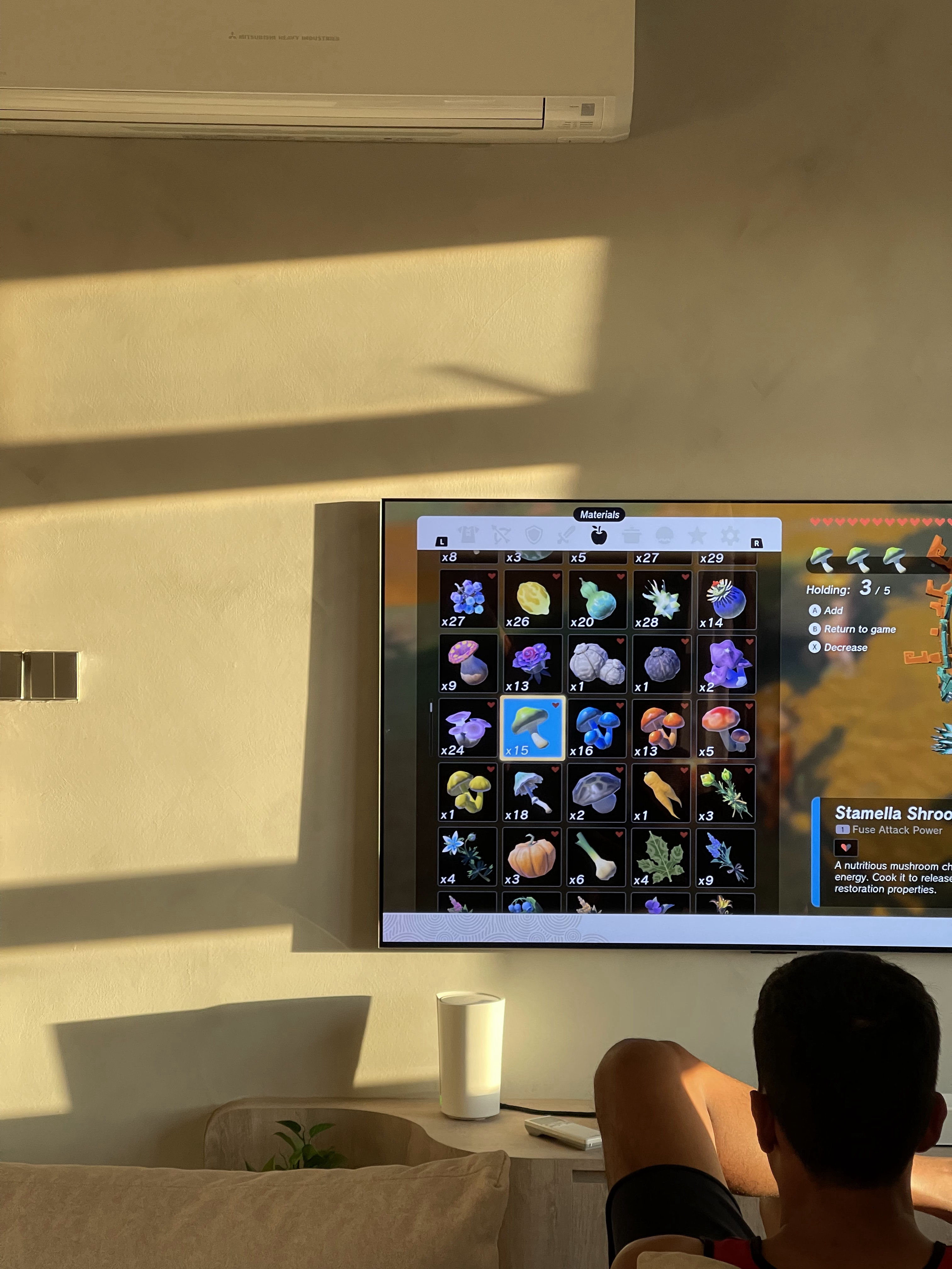 A Living Room with TLC: Textures, Lighting and Colours