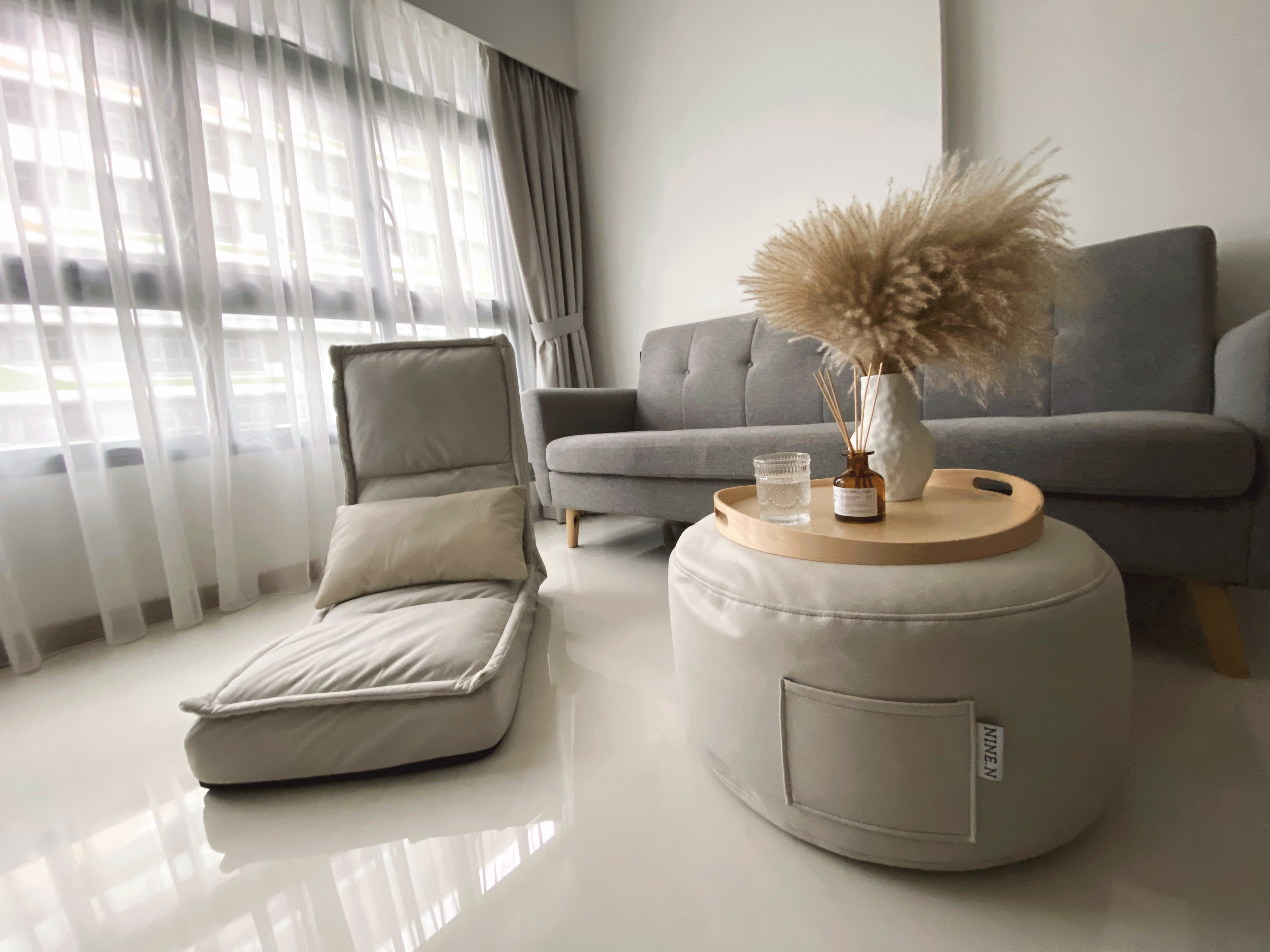 Style + Comfort In This Multi-Functional Living Room