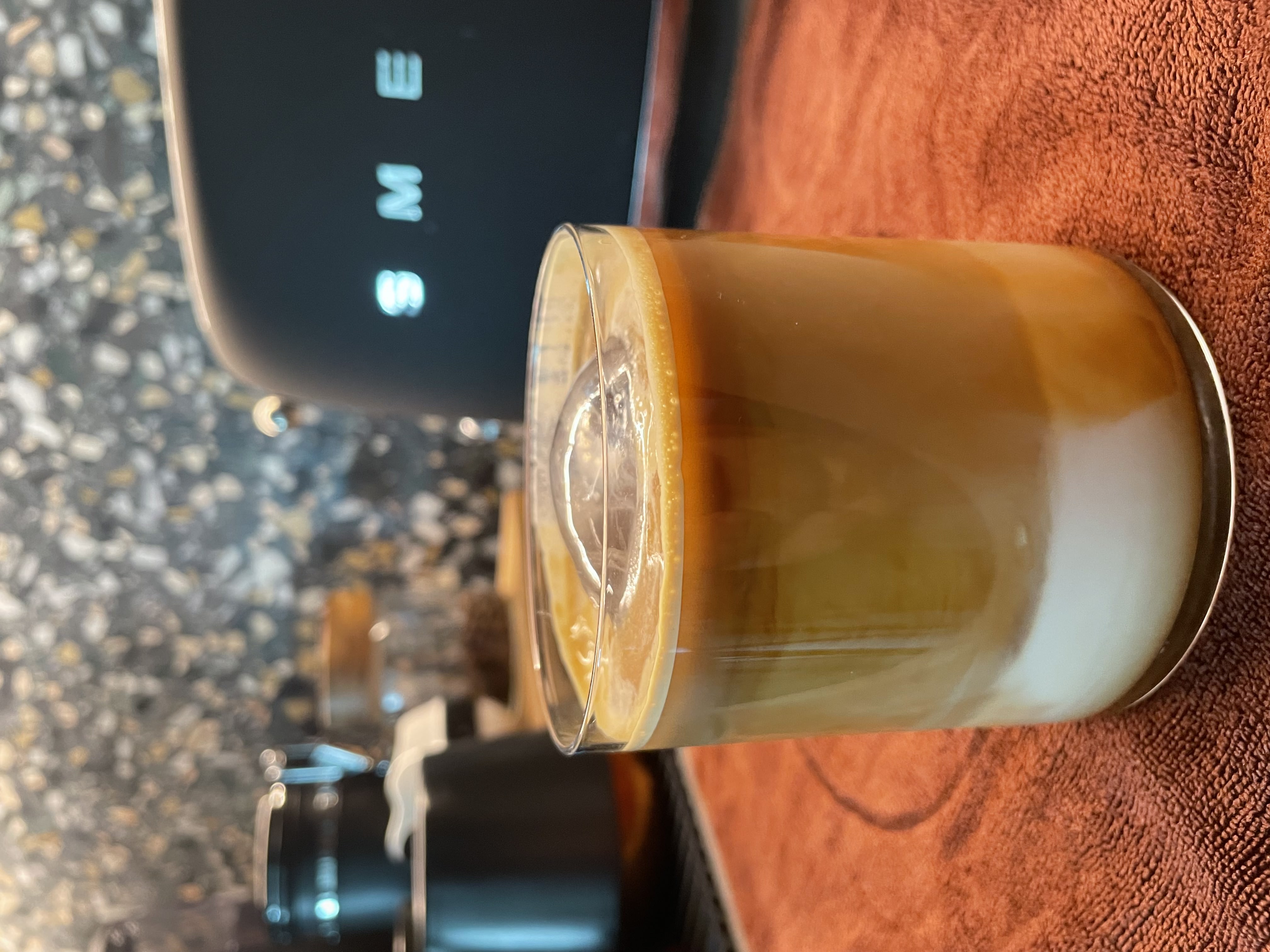 Recommended appliances, or rather a must have! - glass of iced coffee, coffee machine, coffee shop, latte art, frothy