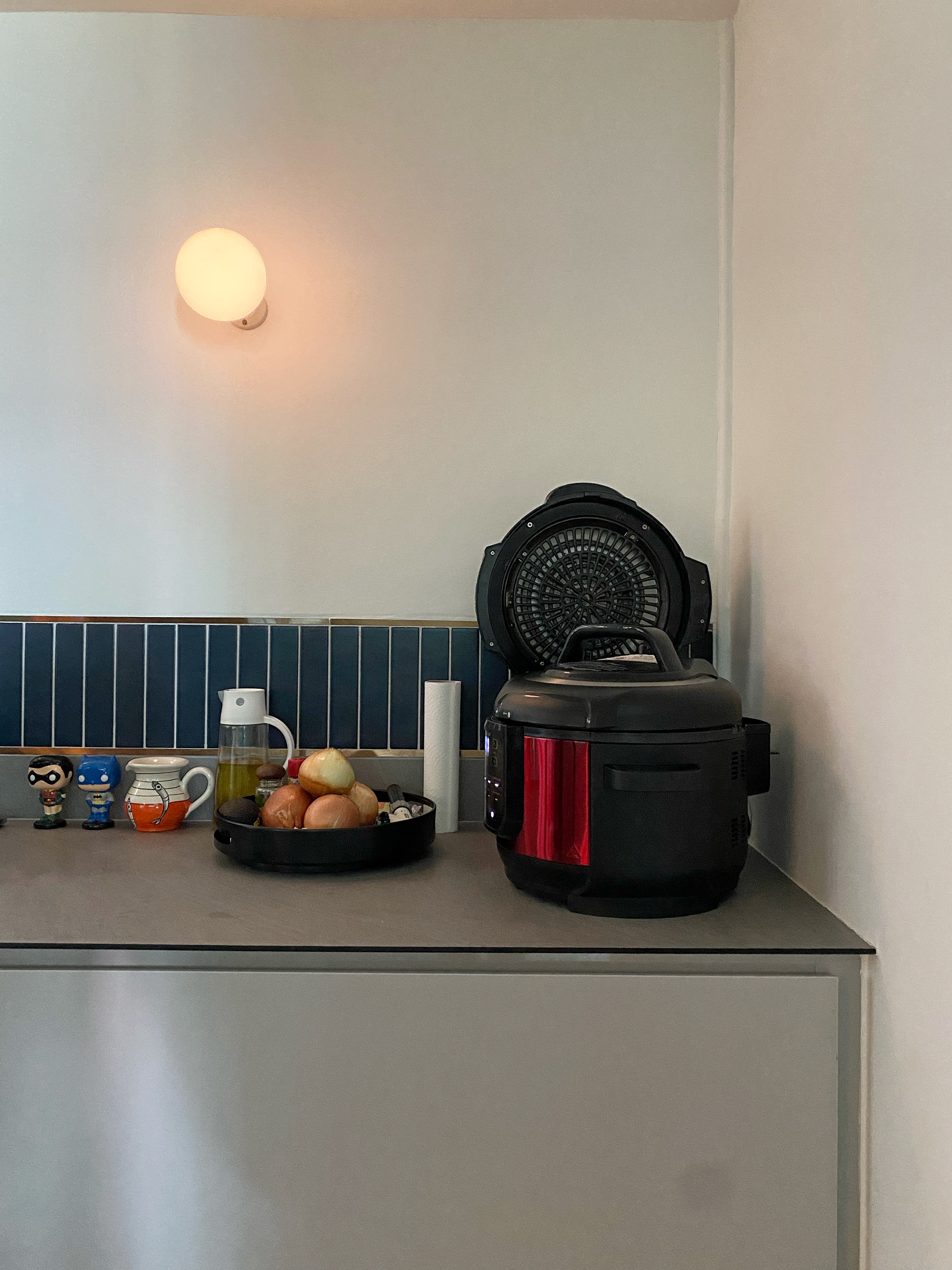 Recommended appliances, or rather a must have! - microwave, kitchen counter, food preparation, black rice cooker, vegetables