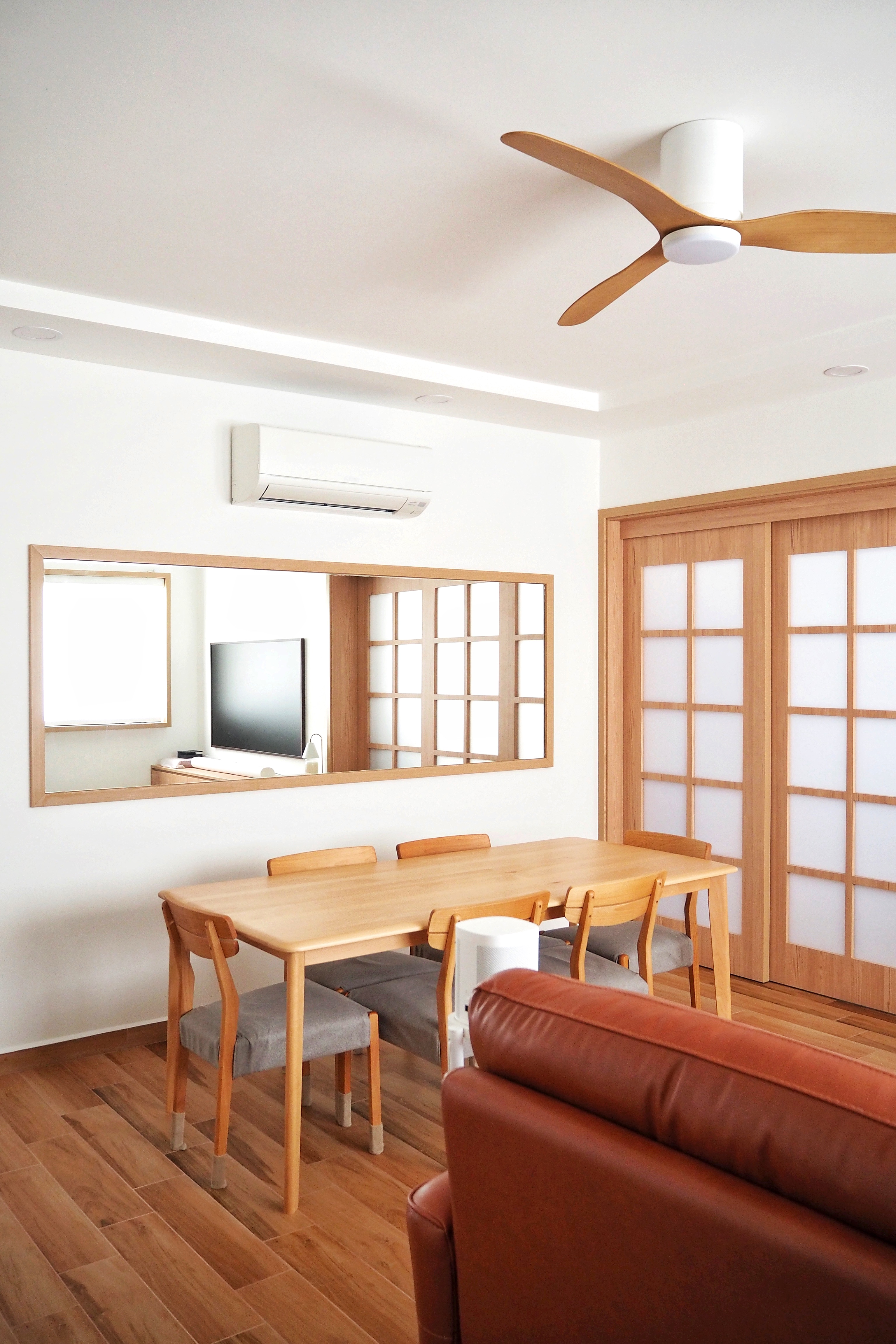 House Hunting: We found THE ONE 35 units later! - Wooden dining table and chairs, minimalist living room, modern decor