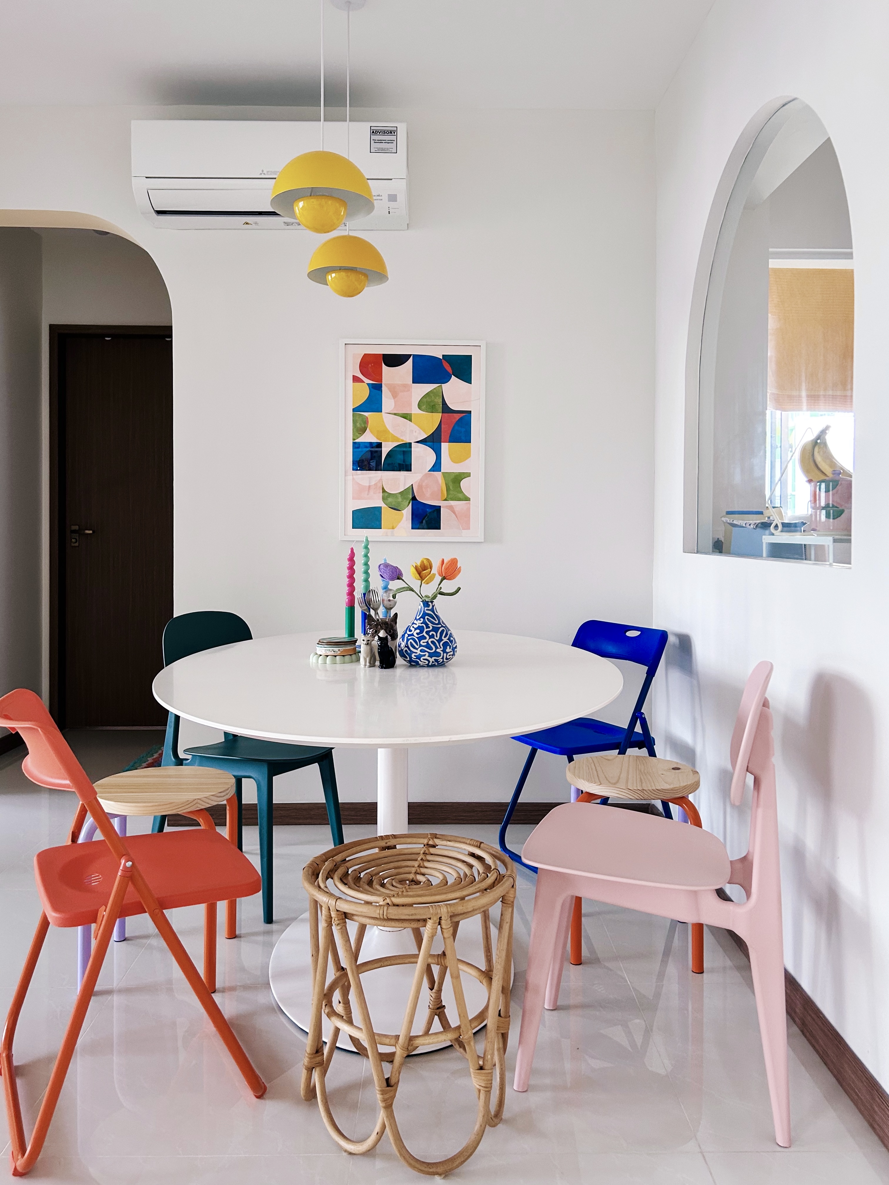 Our quirky, multifunctional dining nook