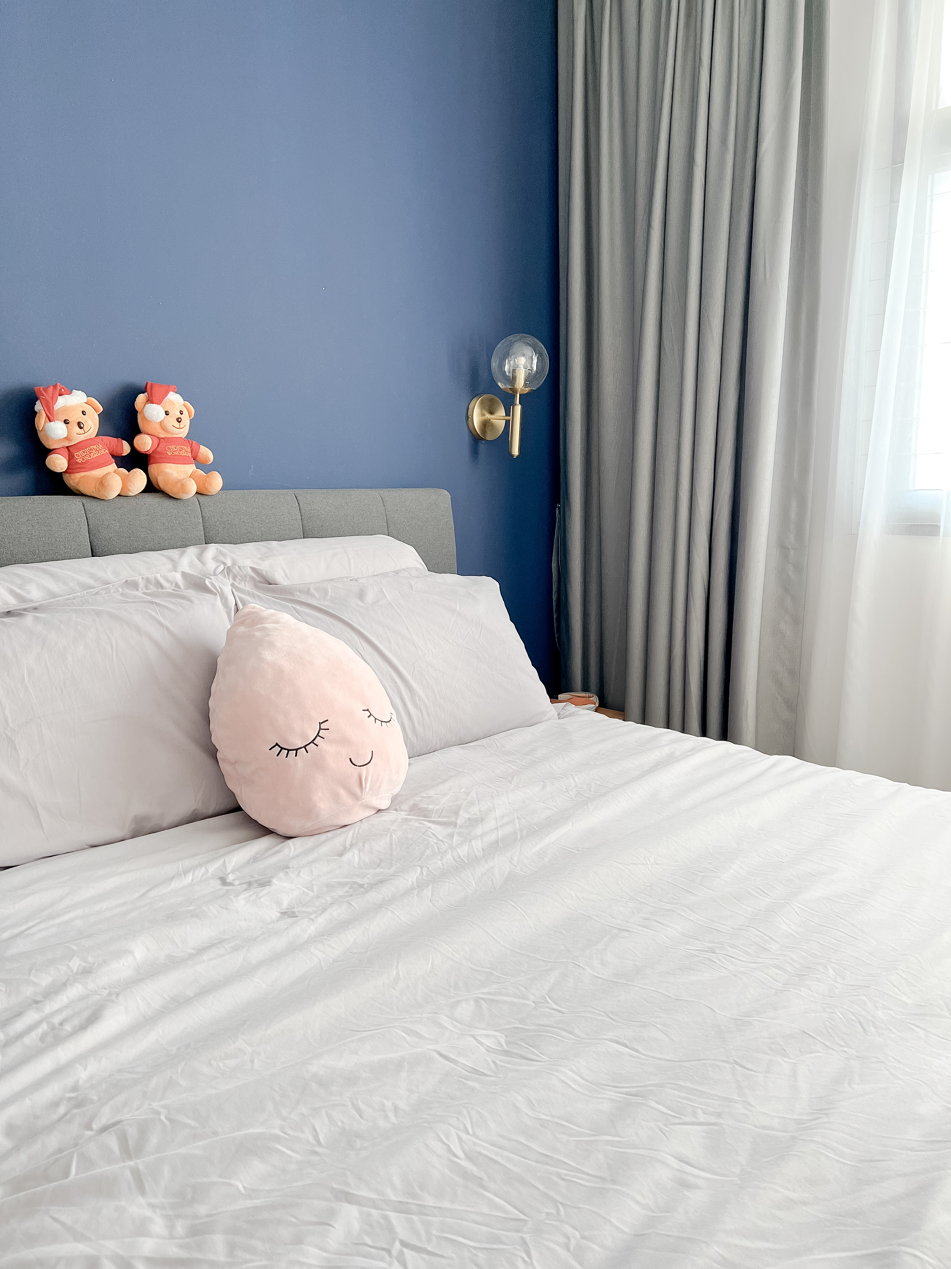 Cozy Bedroom - Nestled in comfort and warmth, where dreams take flight - Soft, cozy bedroom, twin bed, white comforter