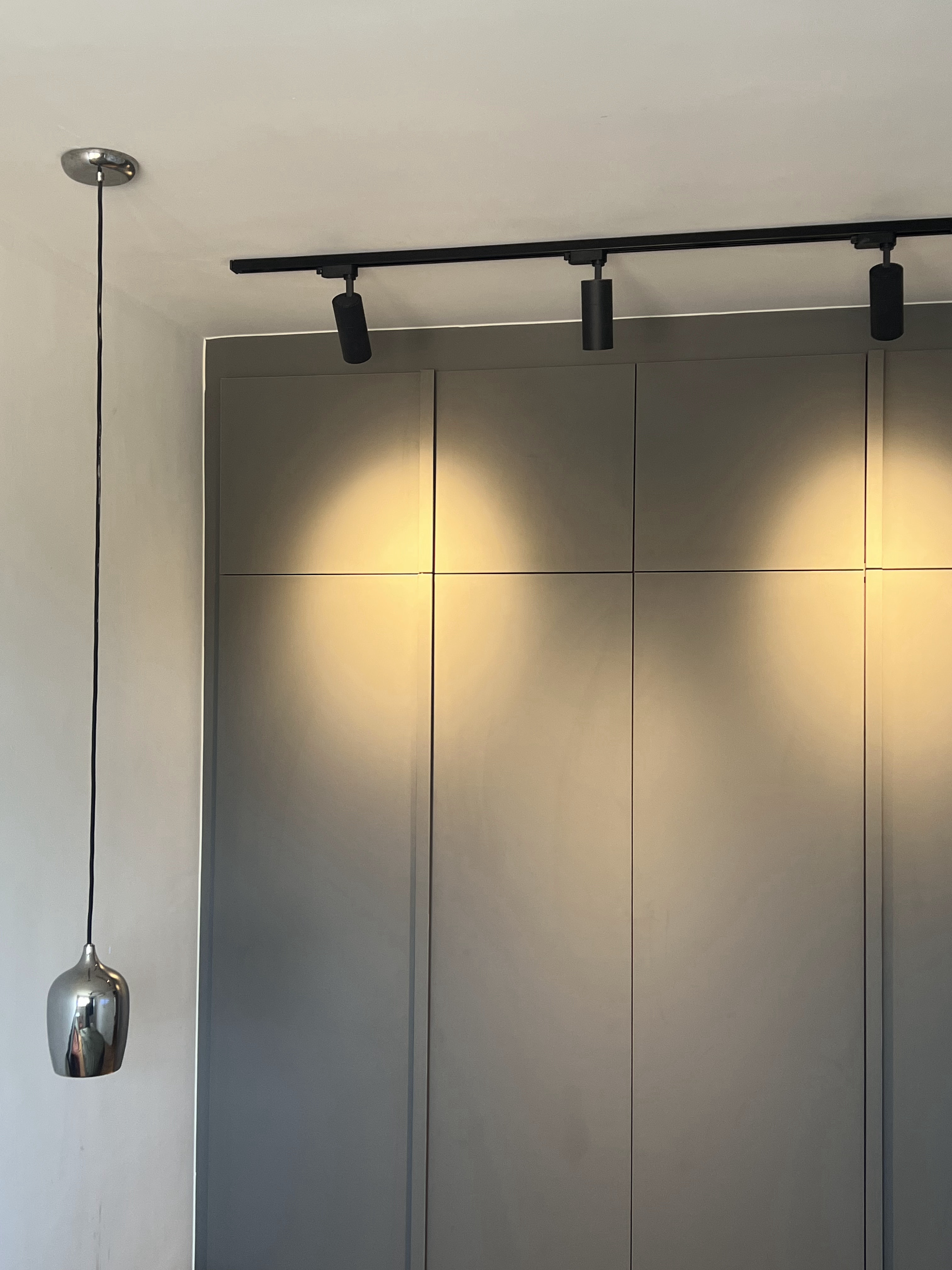 Rise and Rest: A Simple Bedroom Designed for Naps and More Naps - Modern minimalist interior, sleek pendant light