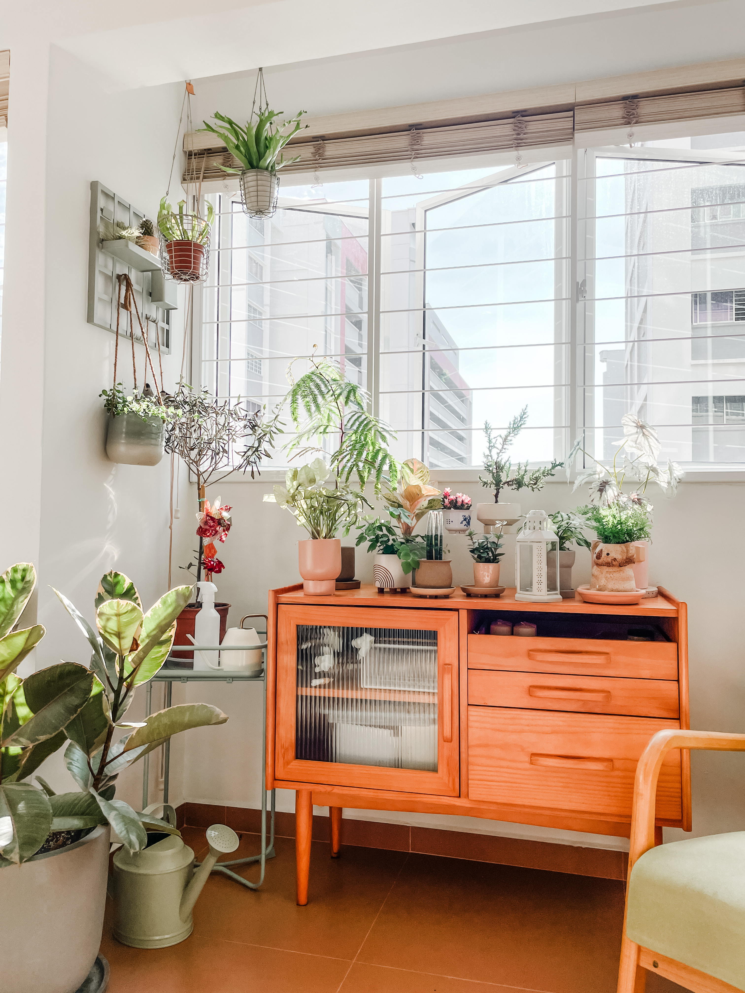 A-Slice-Of-Sky,-Sunlight-And-Serenity