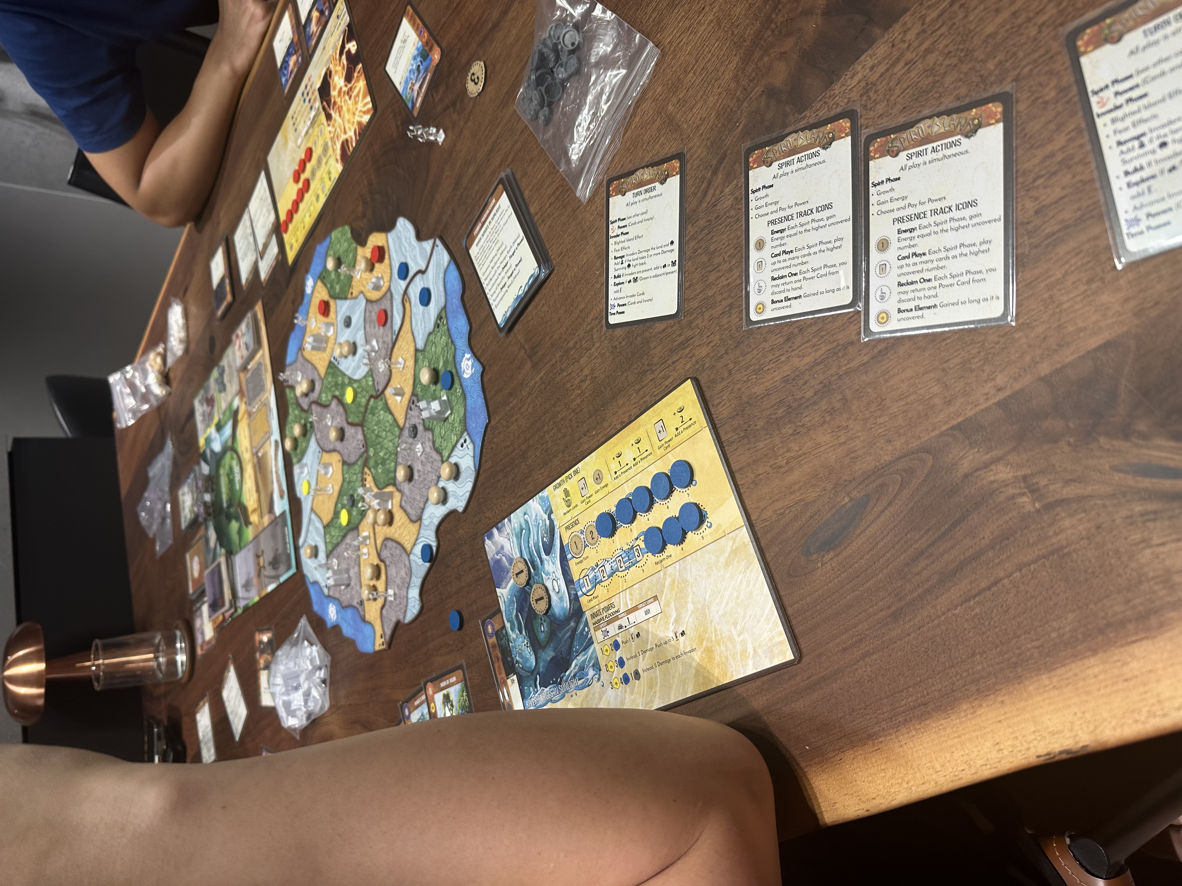 Where conversations, food, games and wine flow - Board game, tabletop, Magic: The Gathering, card game, Spirit Island, turn