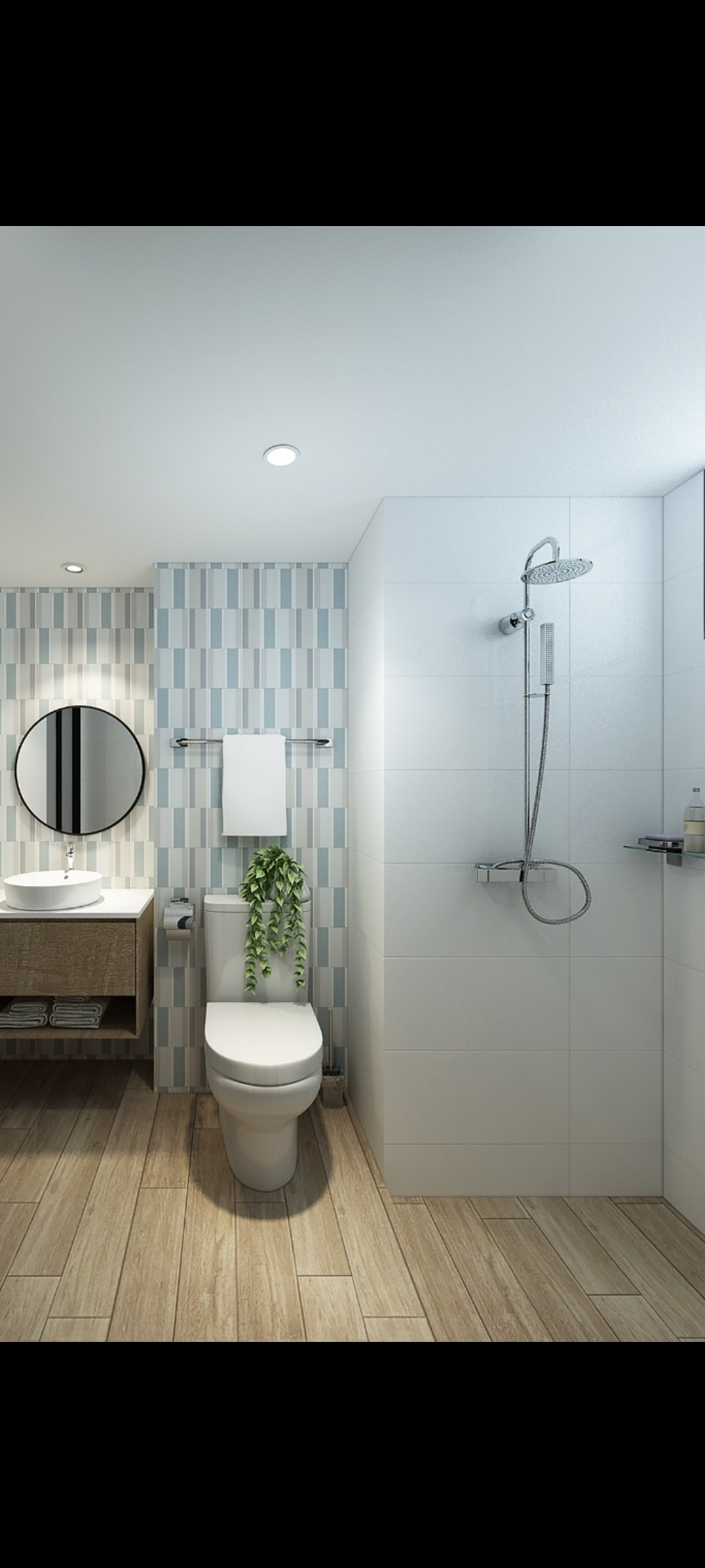 The most expensive tile is in this toilet!