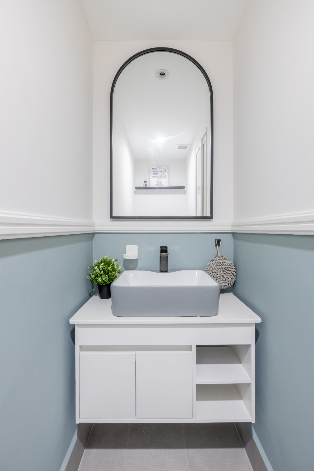 Powder room for our guests!