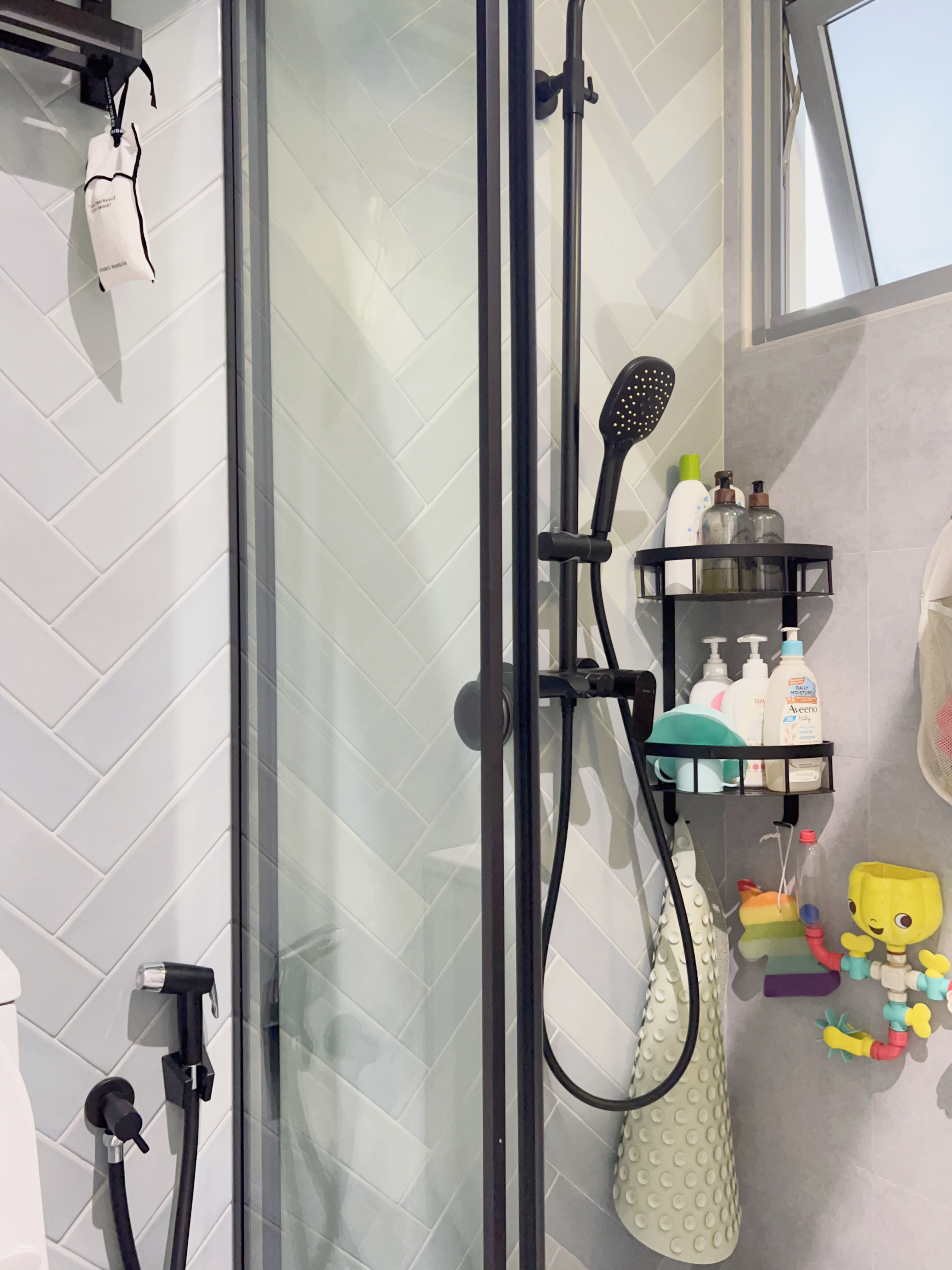 Two Bathrooms, Two Design Concepts!